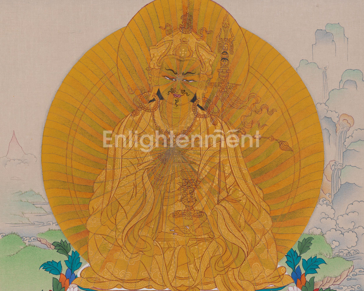 Padmasambhava Buddhist Thangka | Guru Rinpoche Himalayan Art