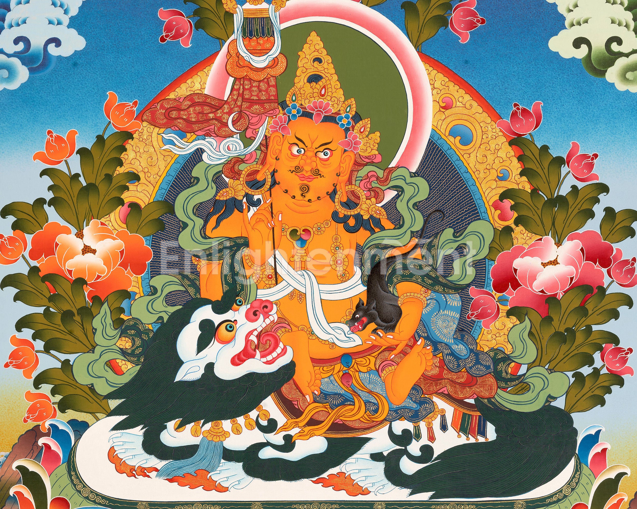 Namtose Thangka Painting | Religious Artwork | Wall Decors