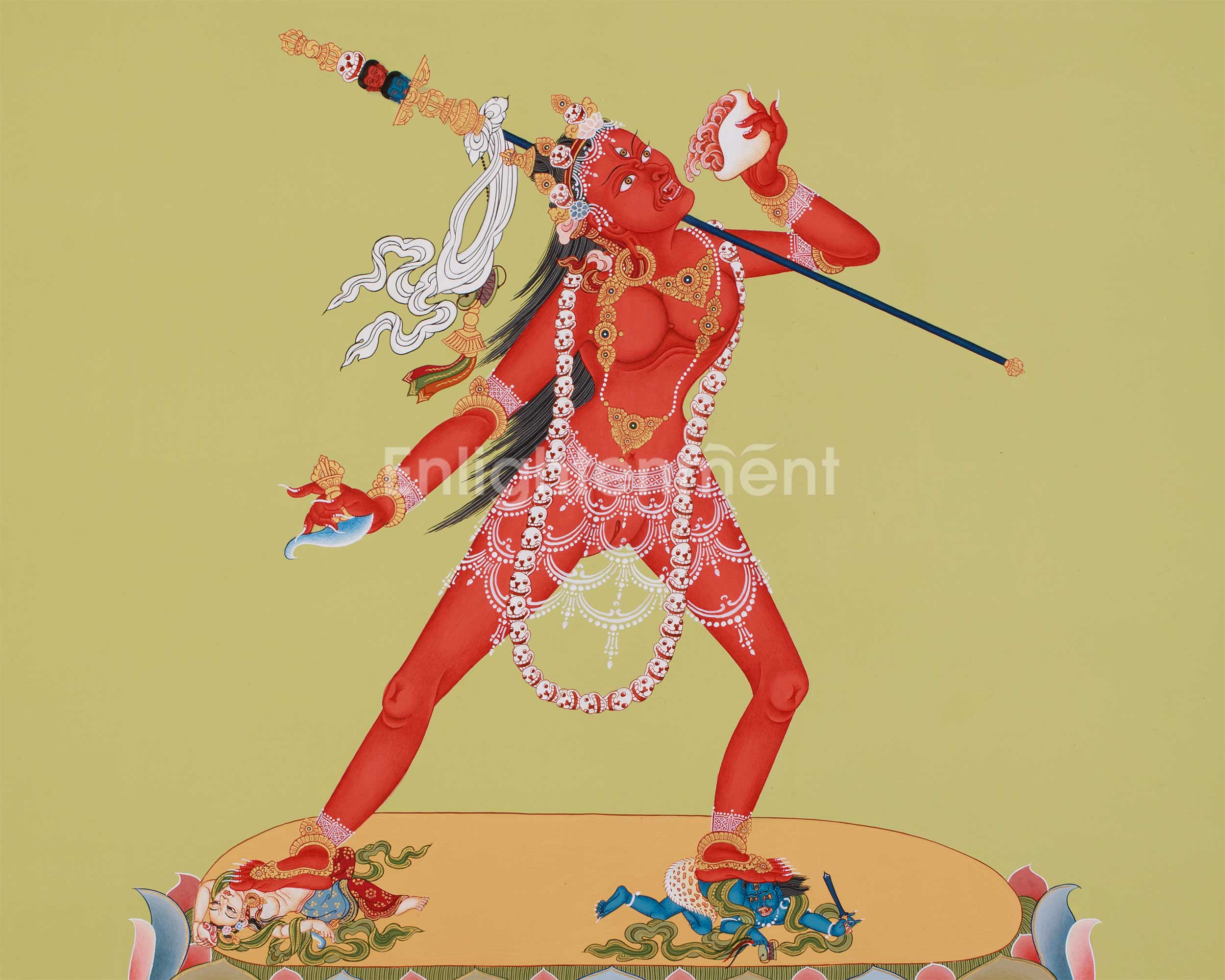 Dakini Thangka Vajrayogini | Sacred Thangka for Meditation & Ritual