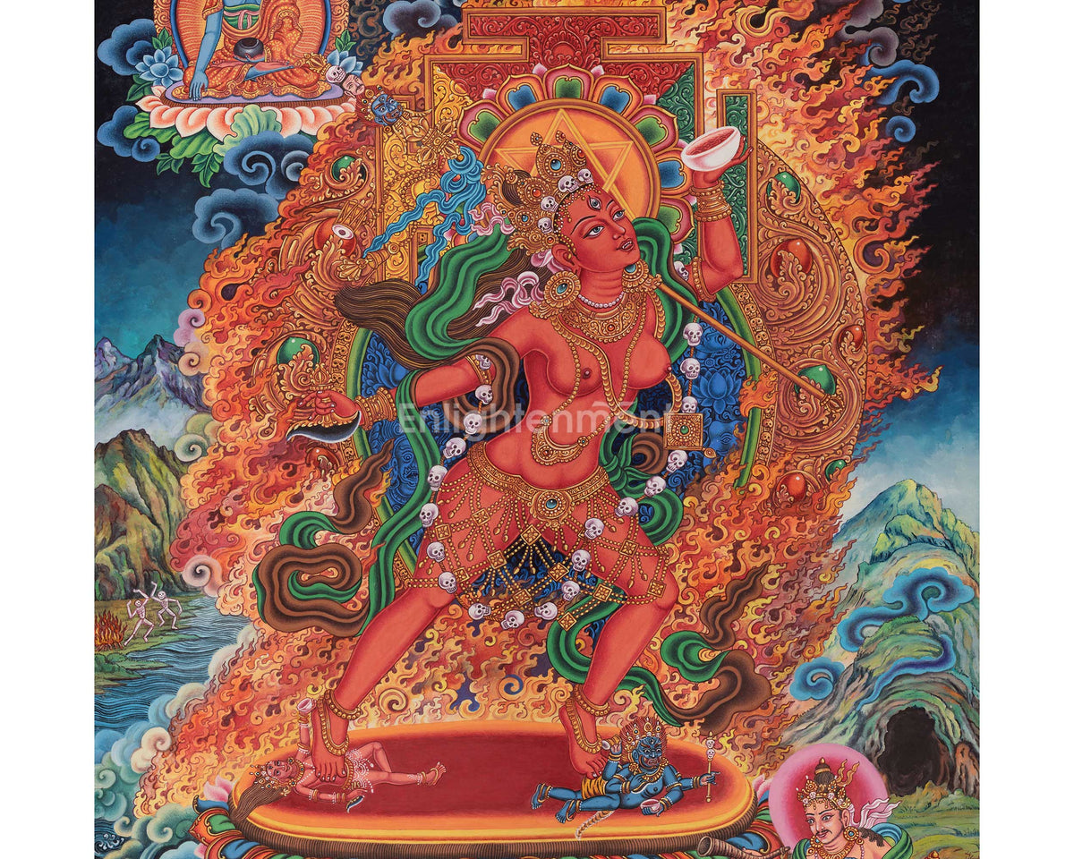 Vajrayogini Sacred Artwork | The Tantric Goddess of Wisdom and Transformation