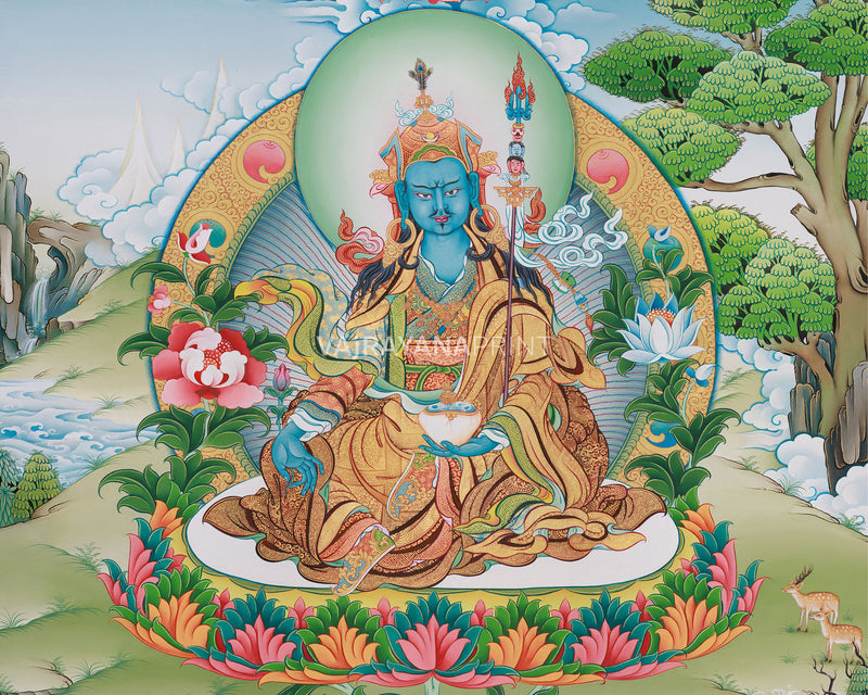 Guru Urgen Menla | A Sacred Depiction of Healing and Enlightenment