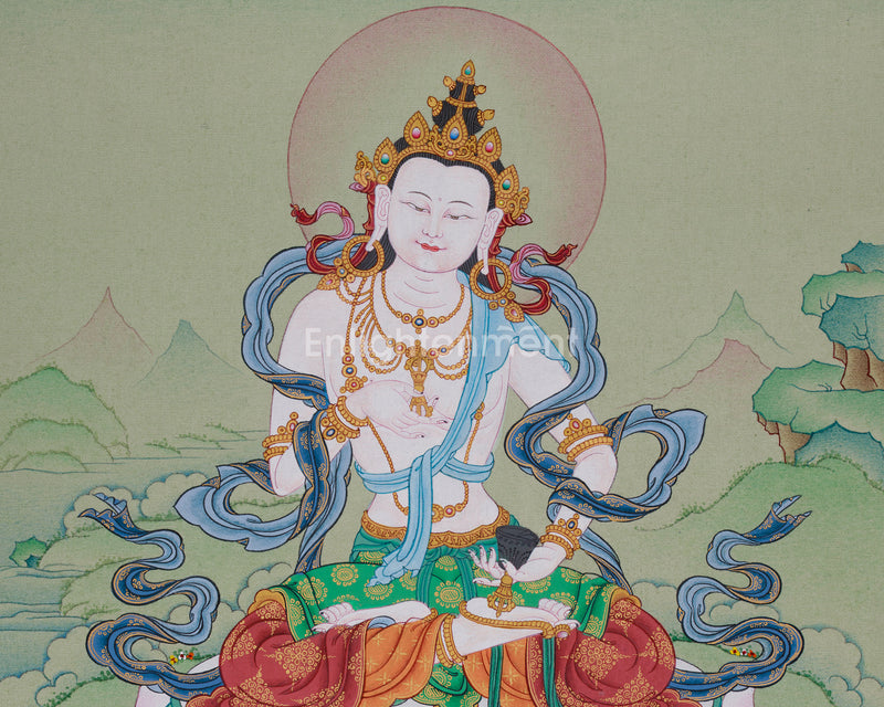 Dorje Sempa Vajrasattva Thangka | The Purification Deity