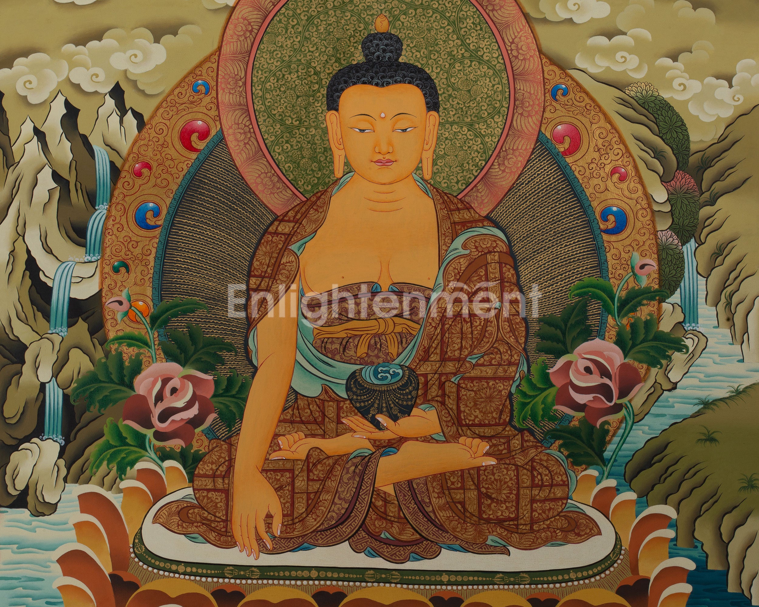 Tathagata Buddha Shakyamuni | Wall hanging for Peace
