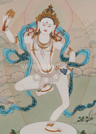 Machig Labdron Giclee Print | Chod Master & Wisdom Dakini