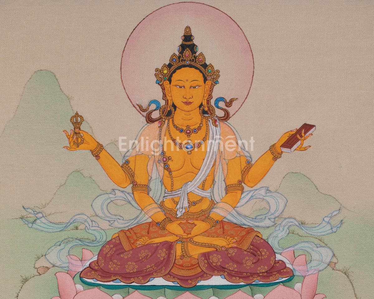 Prajnaparamita Traditional Thangka | Perfection of Wisdom | Mother of All Buddhas