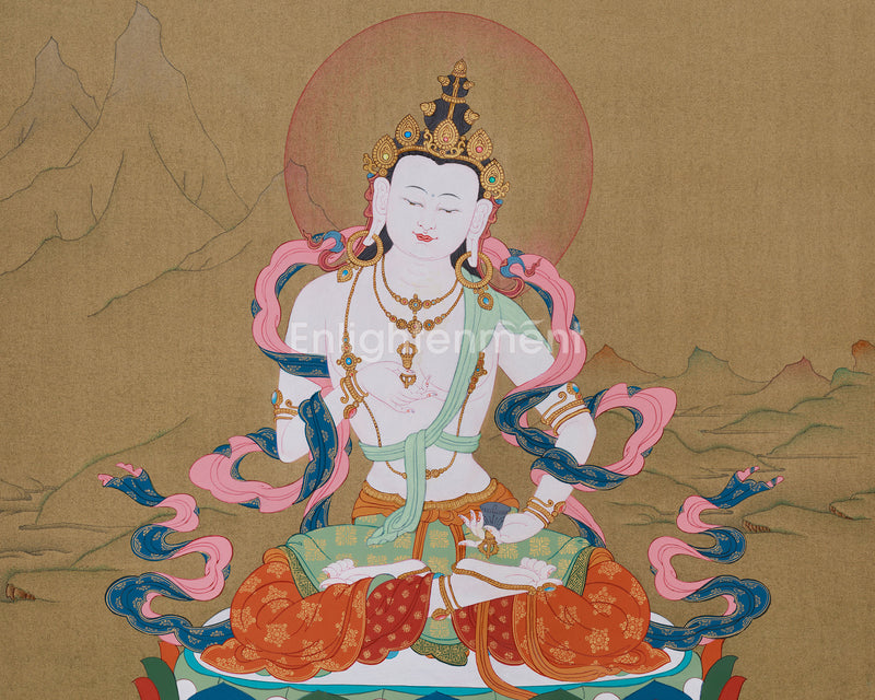 Vajrasattva Dorsem Thangka | The Path of Purification and Wisdom