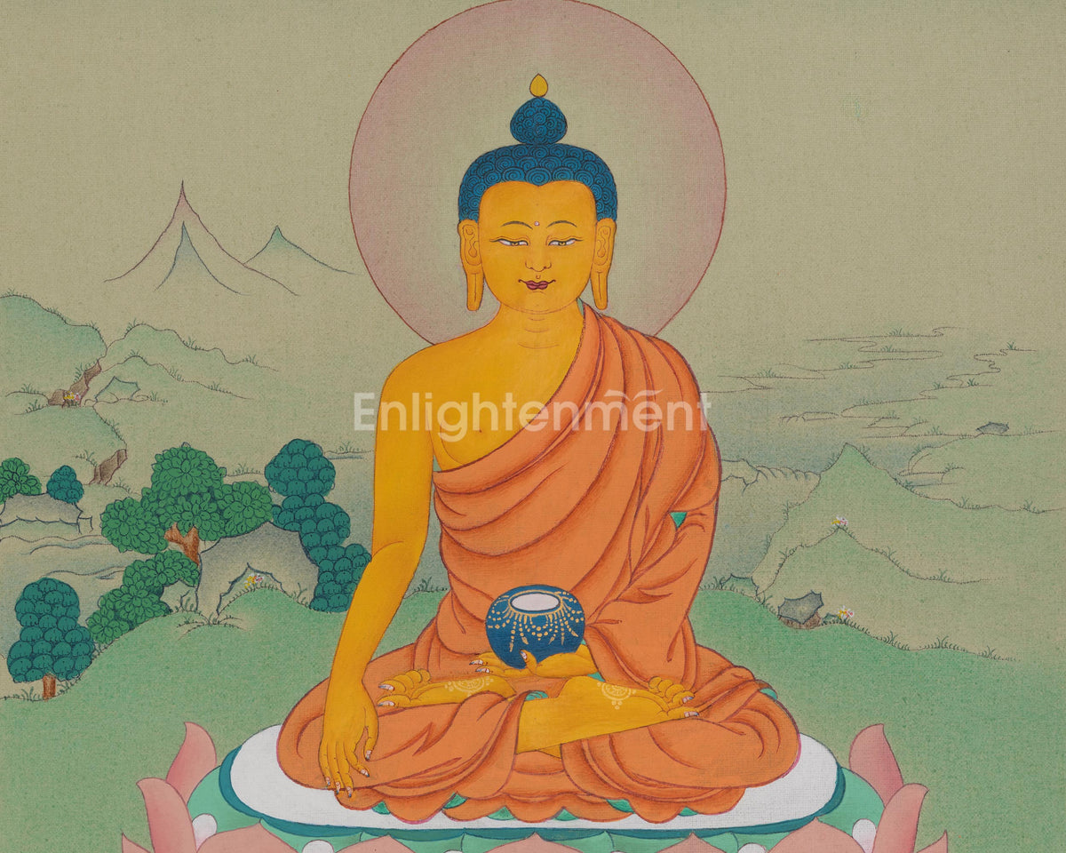 Shakyamuni Spiritual Art | Sage Of The Shakya Clan | Founder Of Buddhism