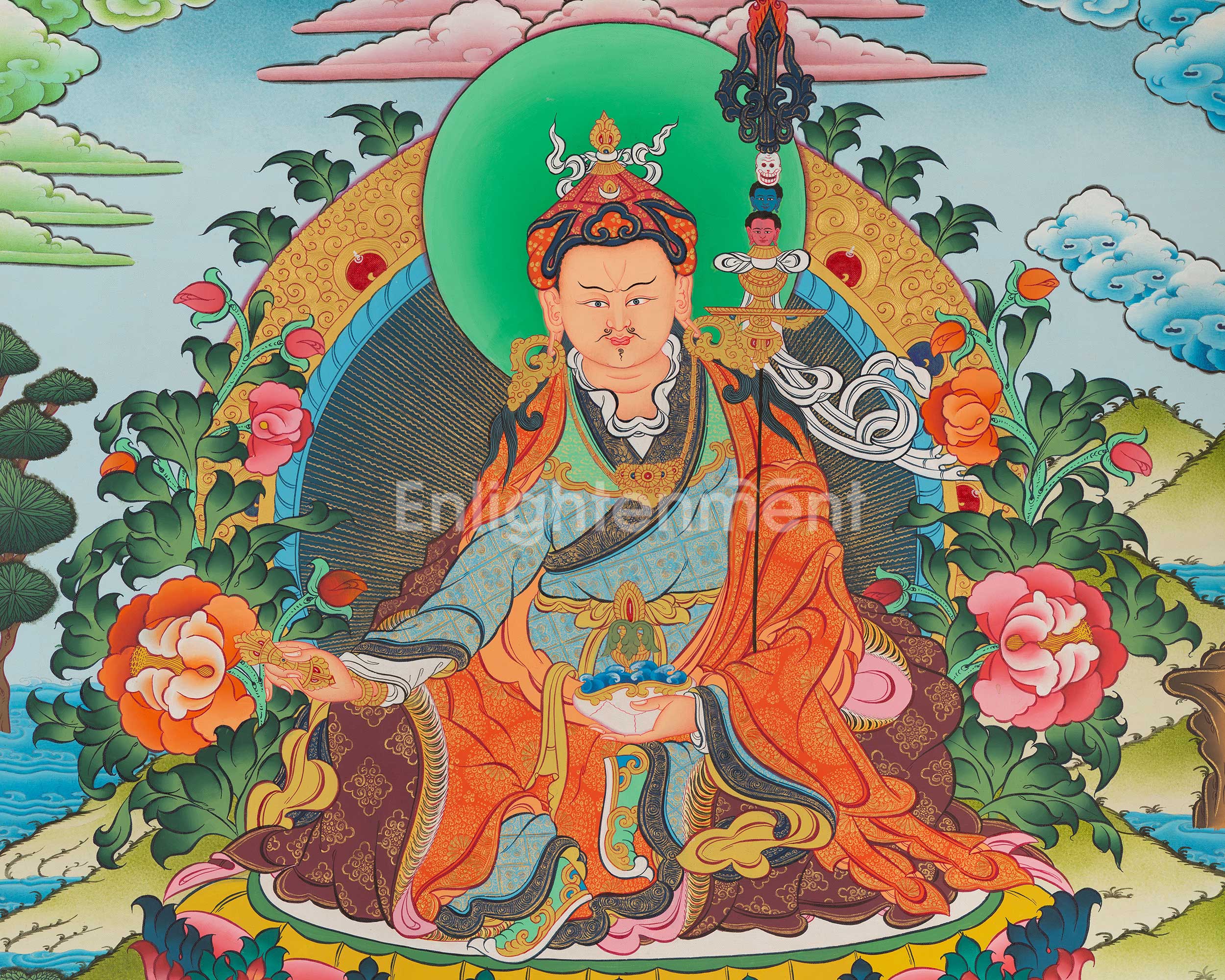Guru Rinpoche Thangka | Padmasambhava | Wall Decors