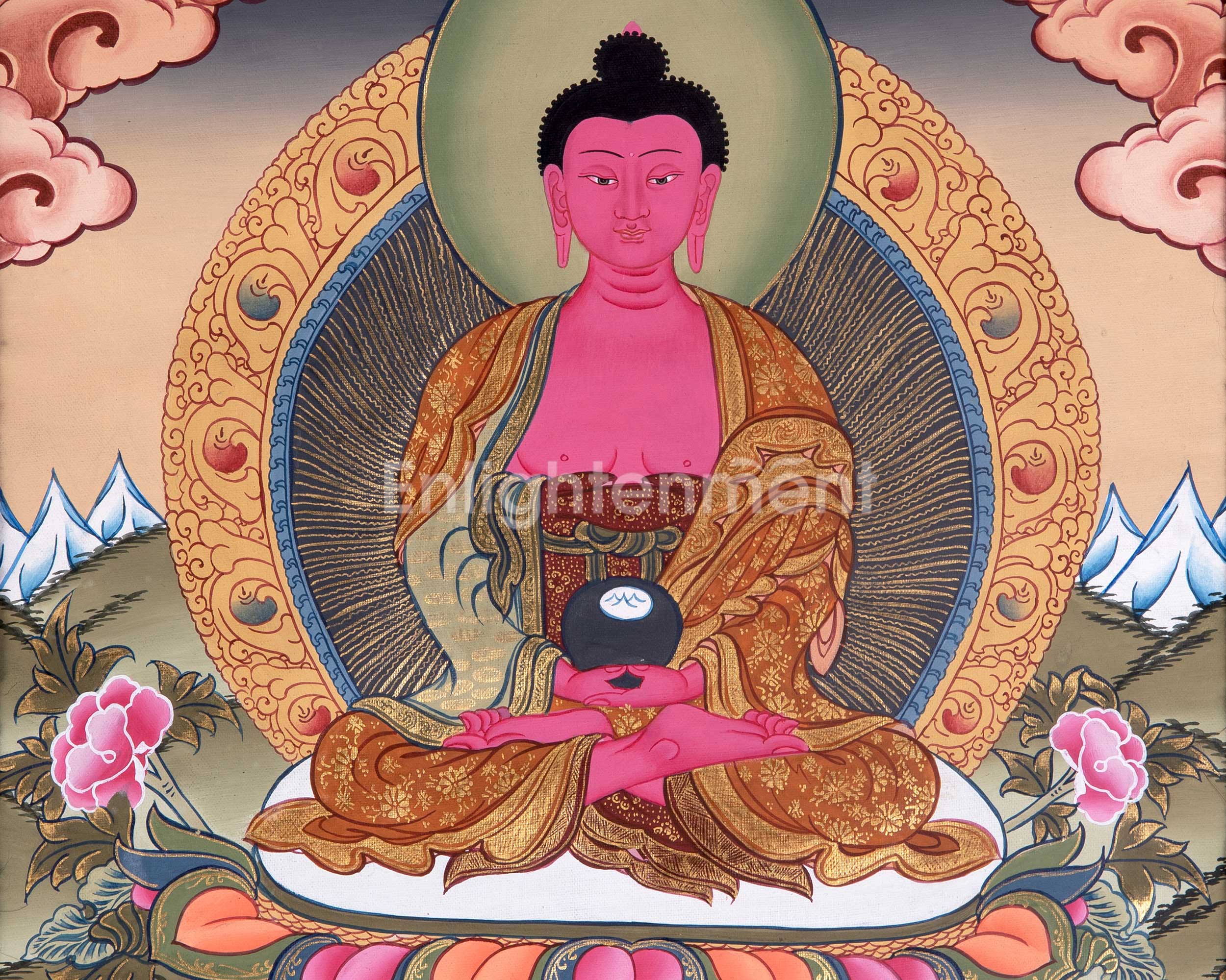 Amitabha Buddha Thangka | Wall Decoration Painting