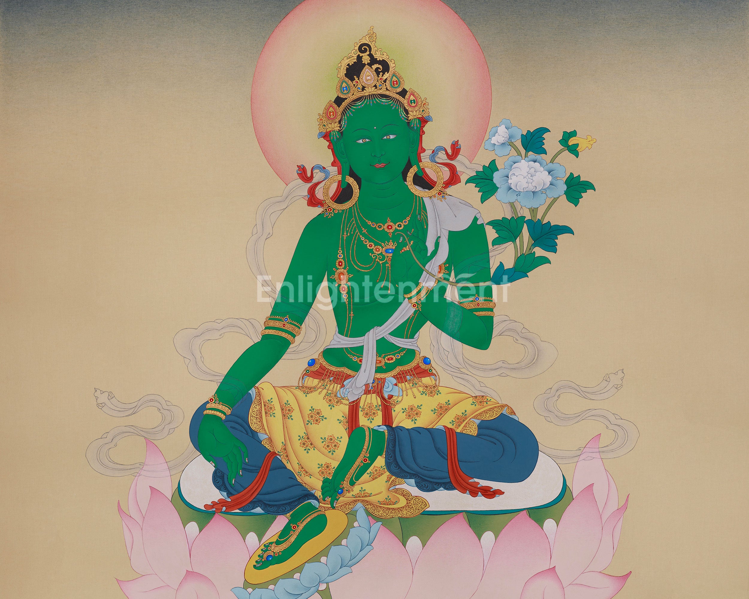Sacred Art of Green Tara | Shyama Tara | Mother of All Buddhas