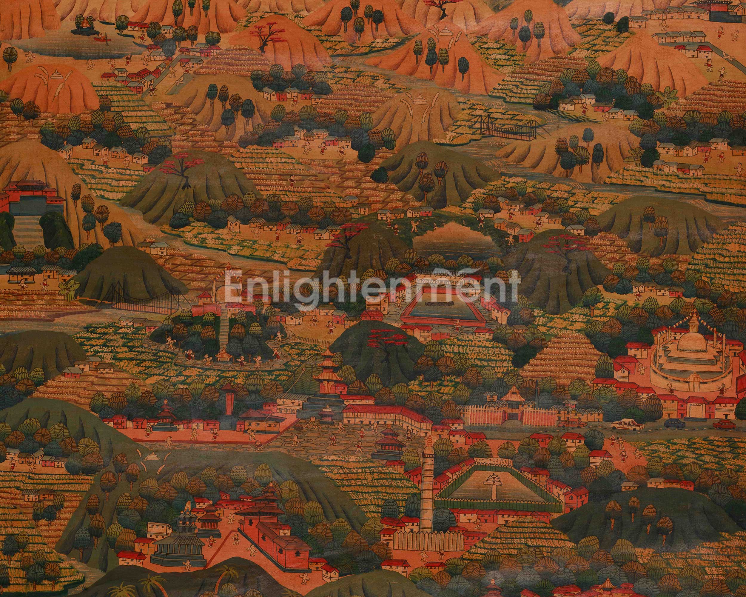 Thangka Of Kathmandu Valley | Traditional Buddhist Art | A Timeless Representation of Himalayan Buddhist Culture