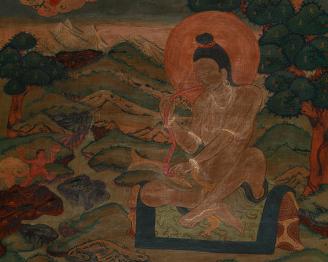Mahasiddha Luyipa Thangka | The Great Tantric Master