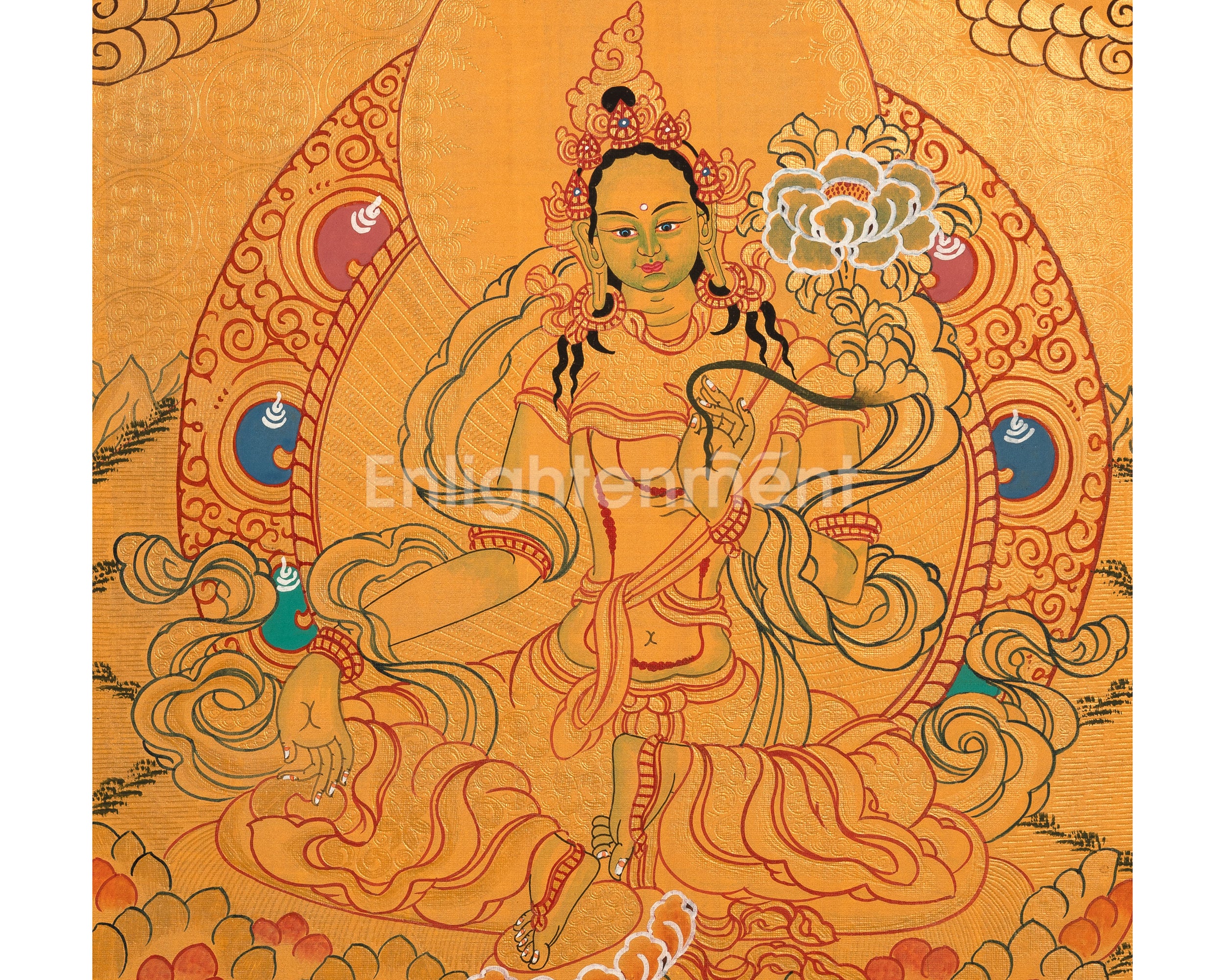 Goddess Green Tara Artwork | Protector, Healer & Symbol of Enlightened Action