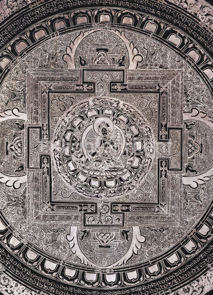 White Tara Mandala | Thangka for Healing, Longevity & Protection