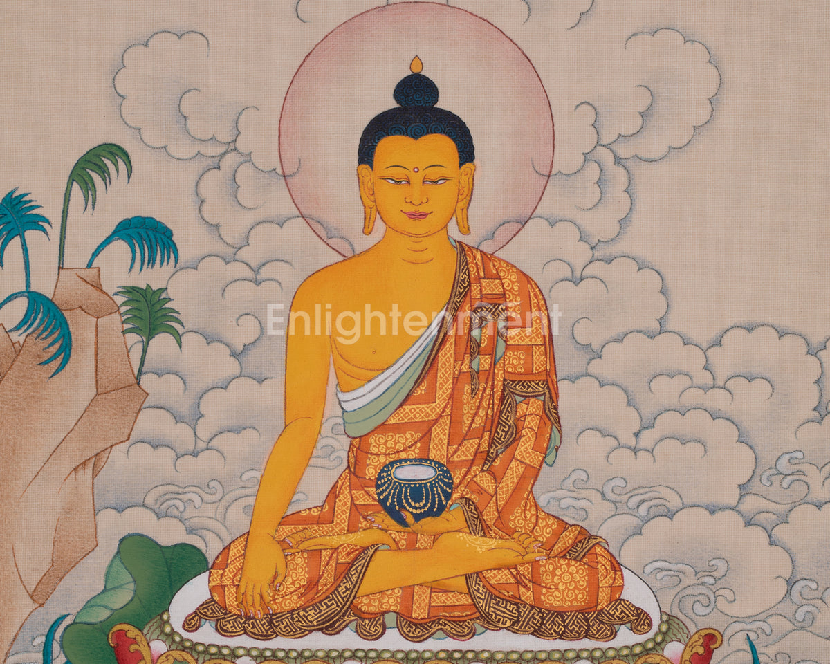 Shakyamuni Buddha Buddhist Artwork | The Enlightened Teacher and Founder of Buddhism