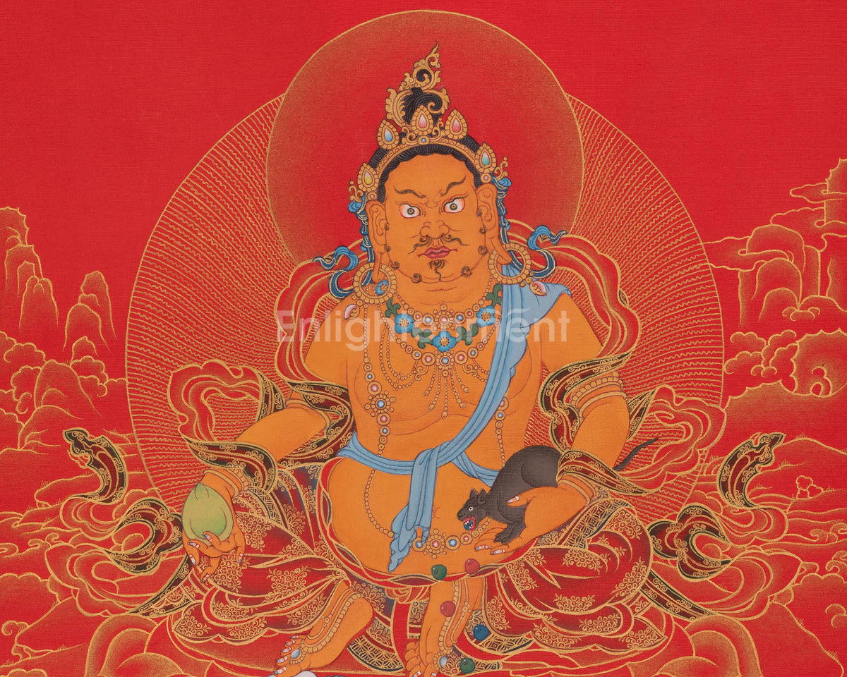 Buddhist Dzambhala Art | Sacred Representation of Generosity and Fortune