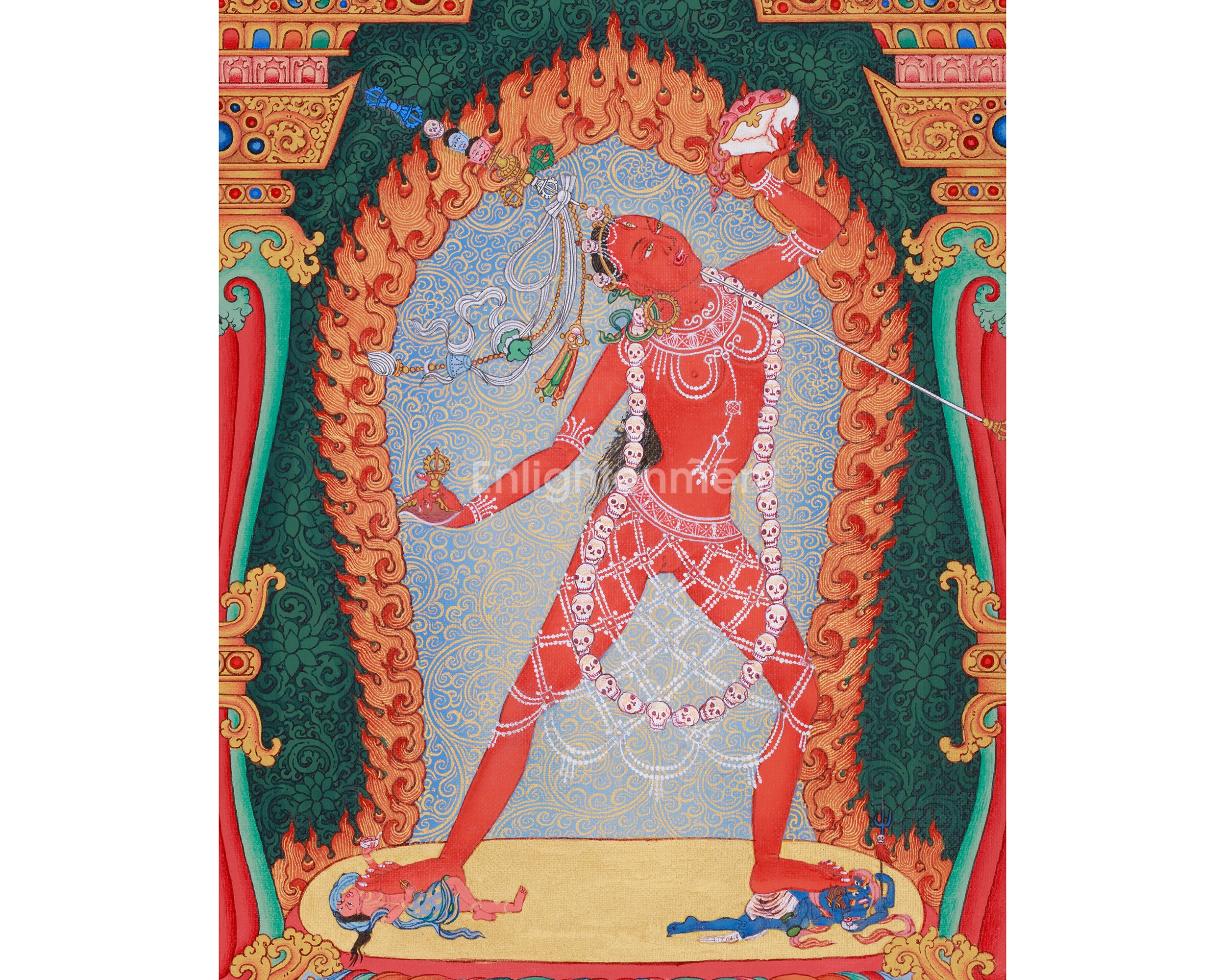 Vajrayogini Thangka | Divine Art of the Goddess of Transformation and Empowerment