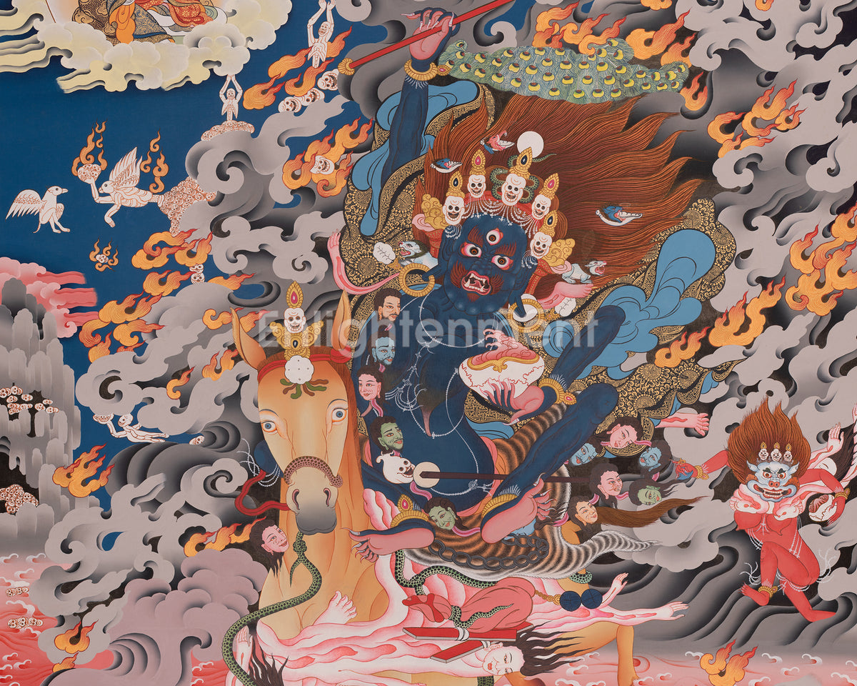 Palden Lhamo Sacred Artwork | The Principal Female Dharmapala