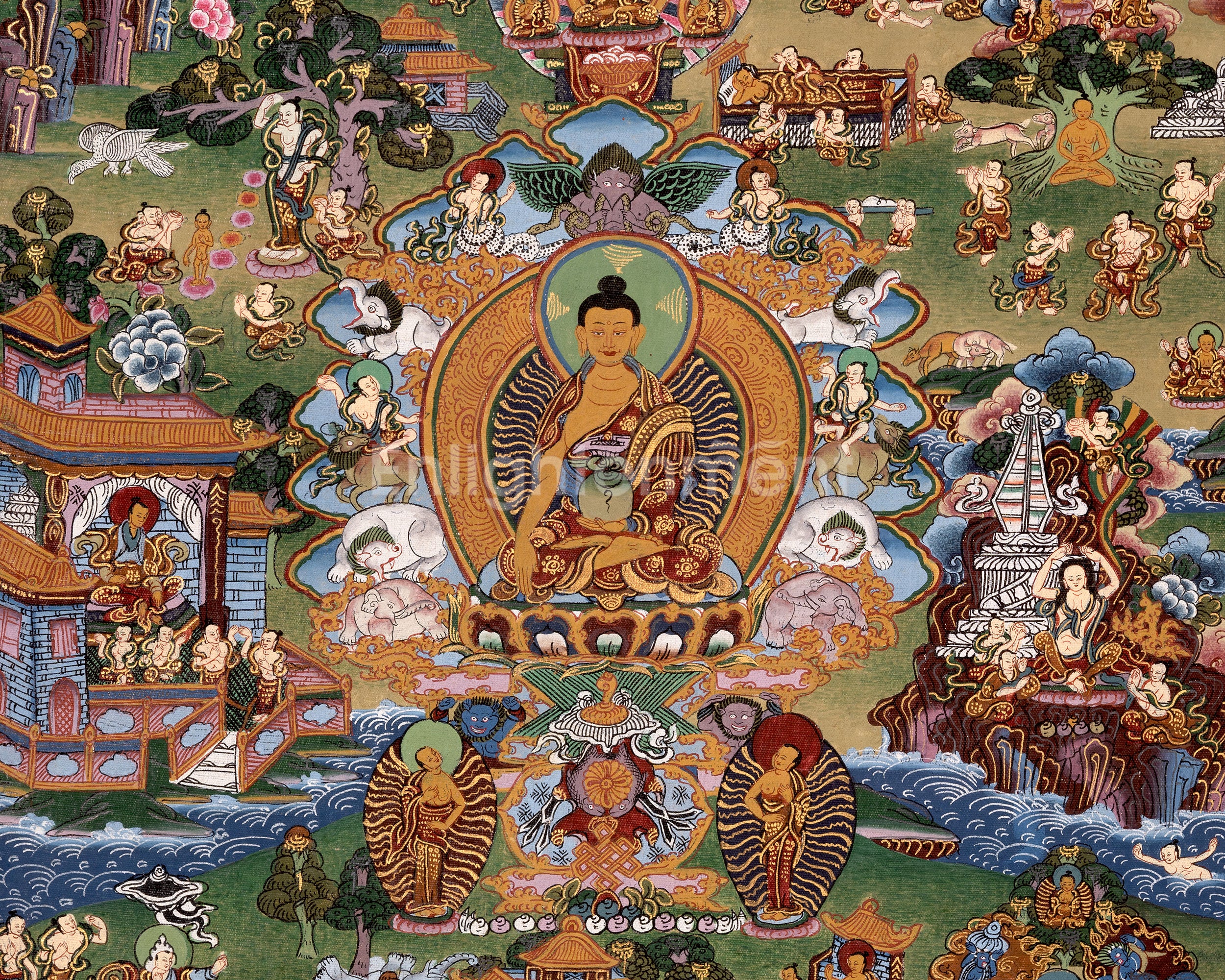 Traditional Life Story of Buddha | Journey of Enlightenment and Compassion