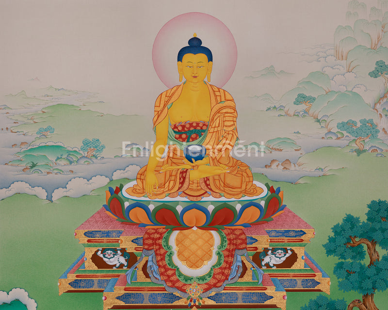 Grand Sangye Shakya Thubpa | An Exquisite Seated Buddha Shakyamuni Masterpiece