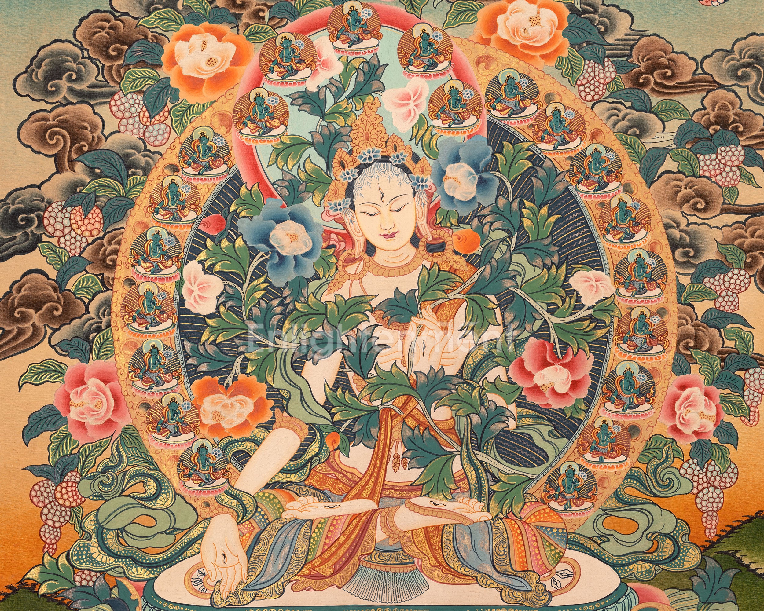 Buddhist White Tara Deity | Goddess of Longevity and Healing