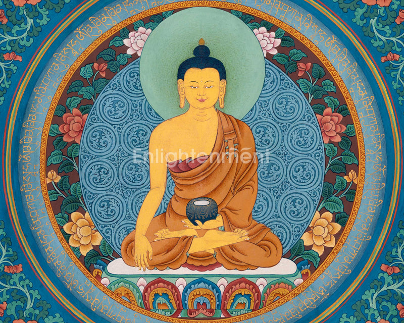 Unique Buddha Mandala Thangka