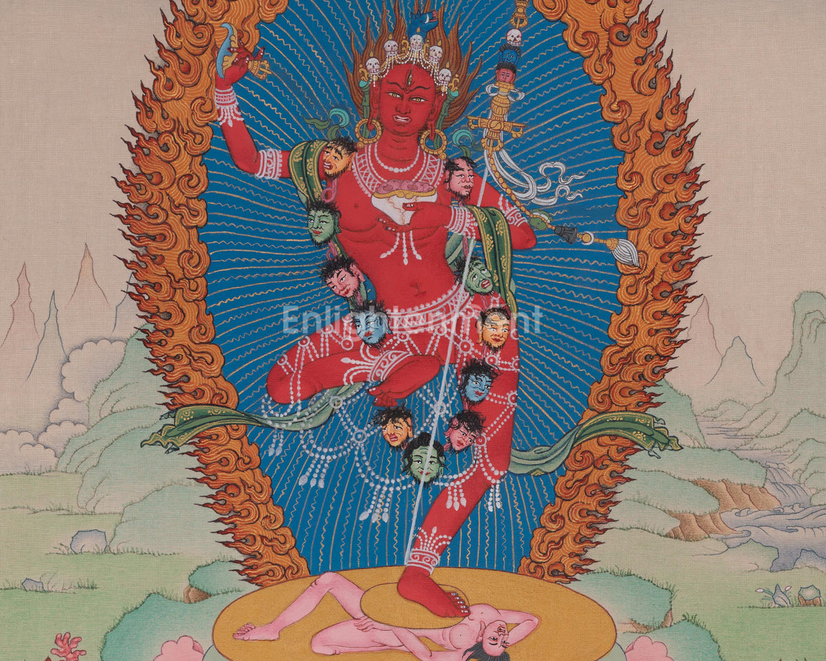 Vajravarahi Dakini Art | Represents The Direct Realization Of Emptiness