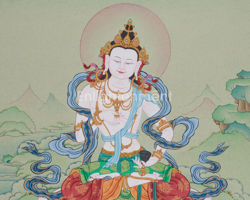 Dorje Sempa (Vajrasattva) Thangka | Purification and Transformation