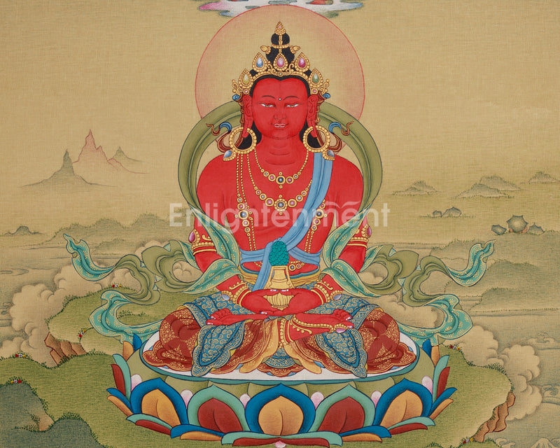 Buddha Amitayus Artistry | A Vision of Eternal Life