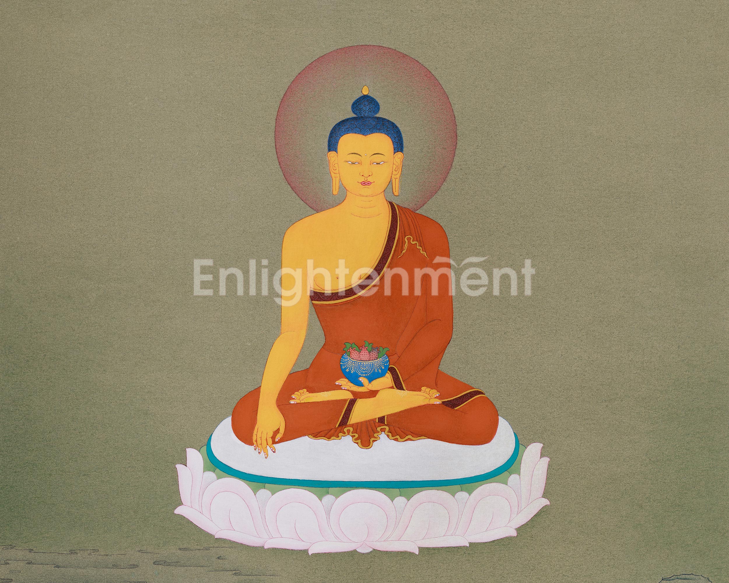 Traditional Buddha Shakyamuni Artwork | Historical Buddha, Peace, and Devotion