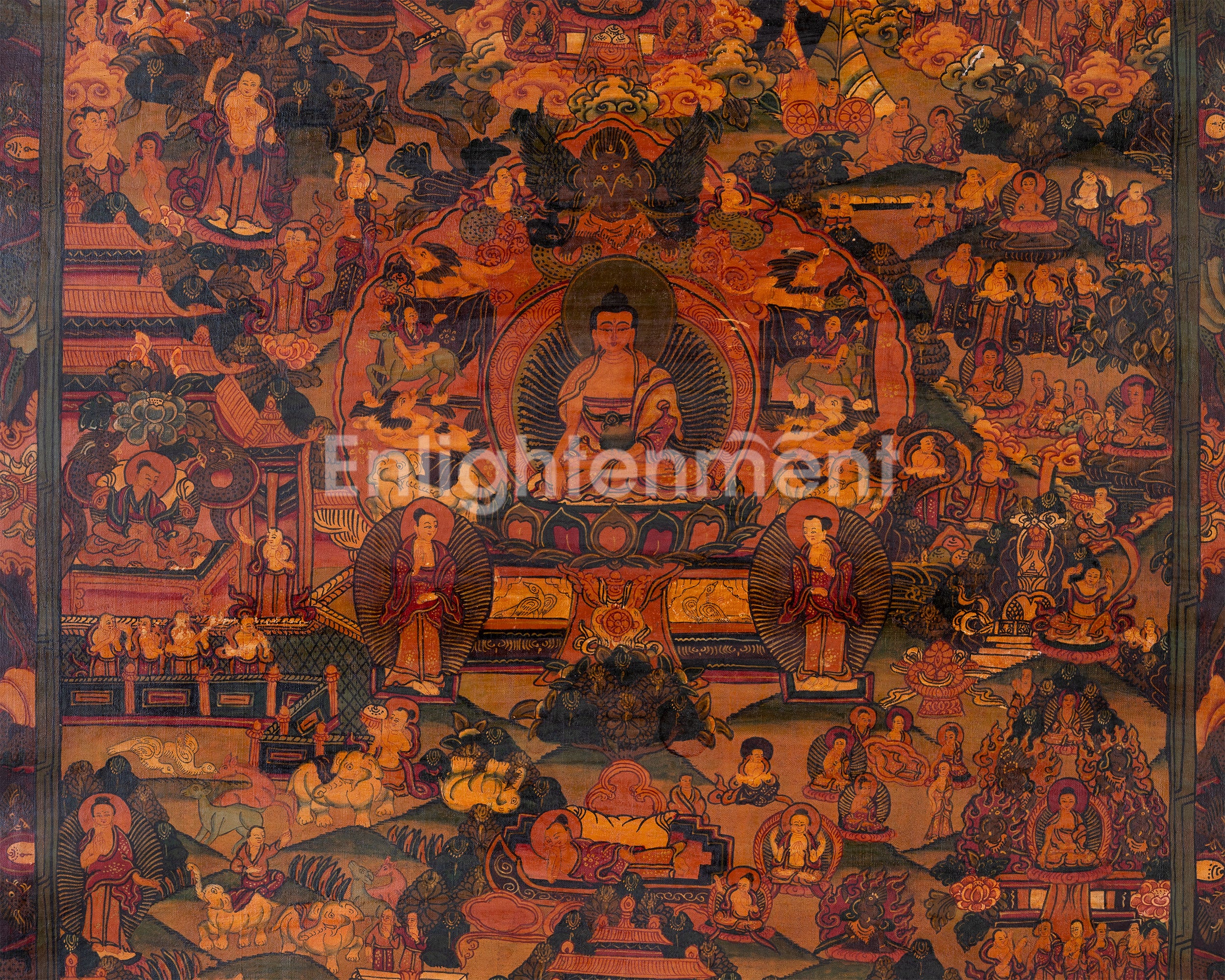 Buddhist Buddha Life Story | Religious Thangka | Wall Decors