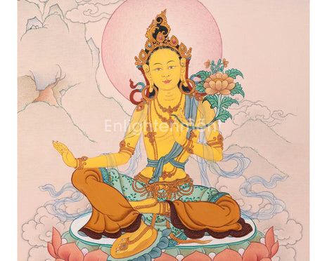 Humsvara Nadini Tara  | 21 Tara of Surya Gupta Thangka