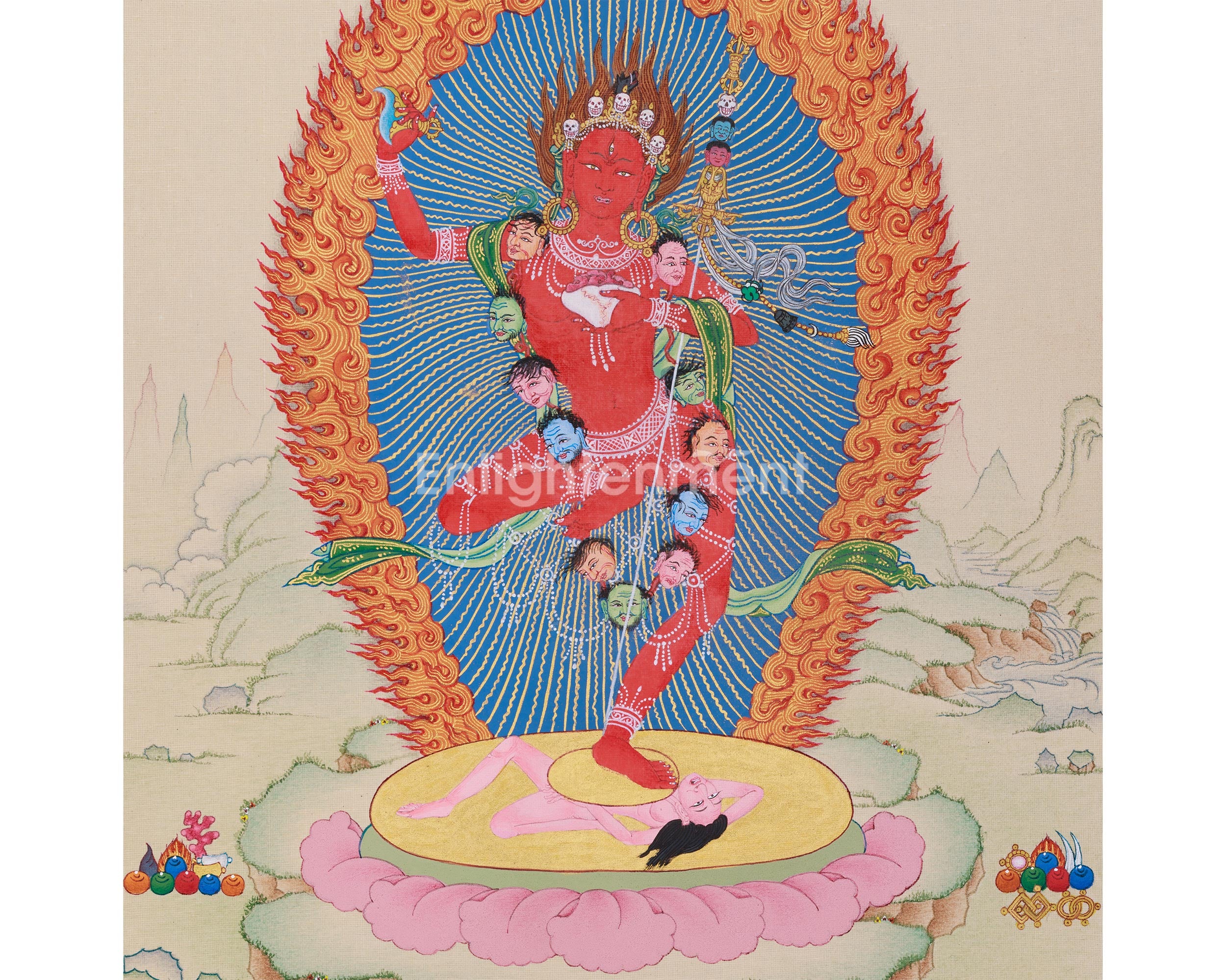 13 Inches Goddess Vajravarahi | Tantric Deity of Wisdom and Protection