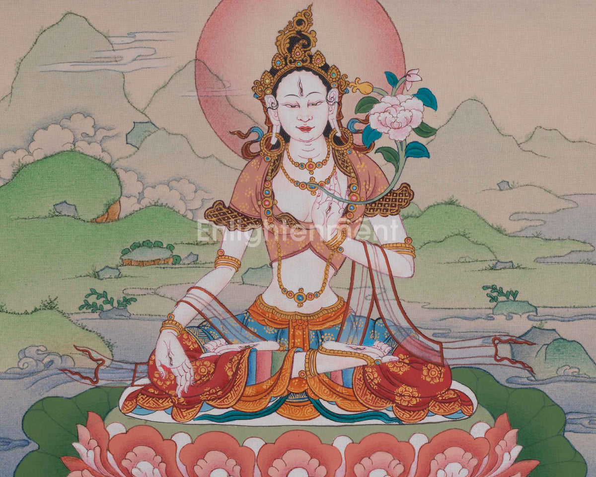 White Tara Longevity Goddess | Healing Deity Sita Tara