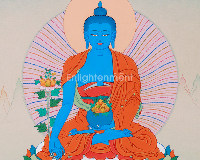 Bhaisajyaguru | The Healing Lapis Lazuli Buddha