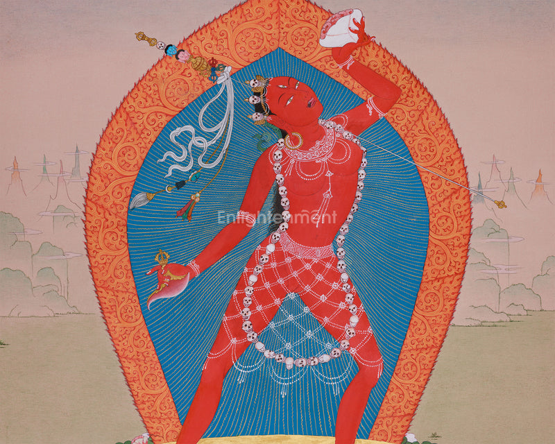 Vajrayogini, Buddhist Dakini Thangka