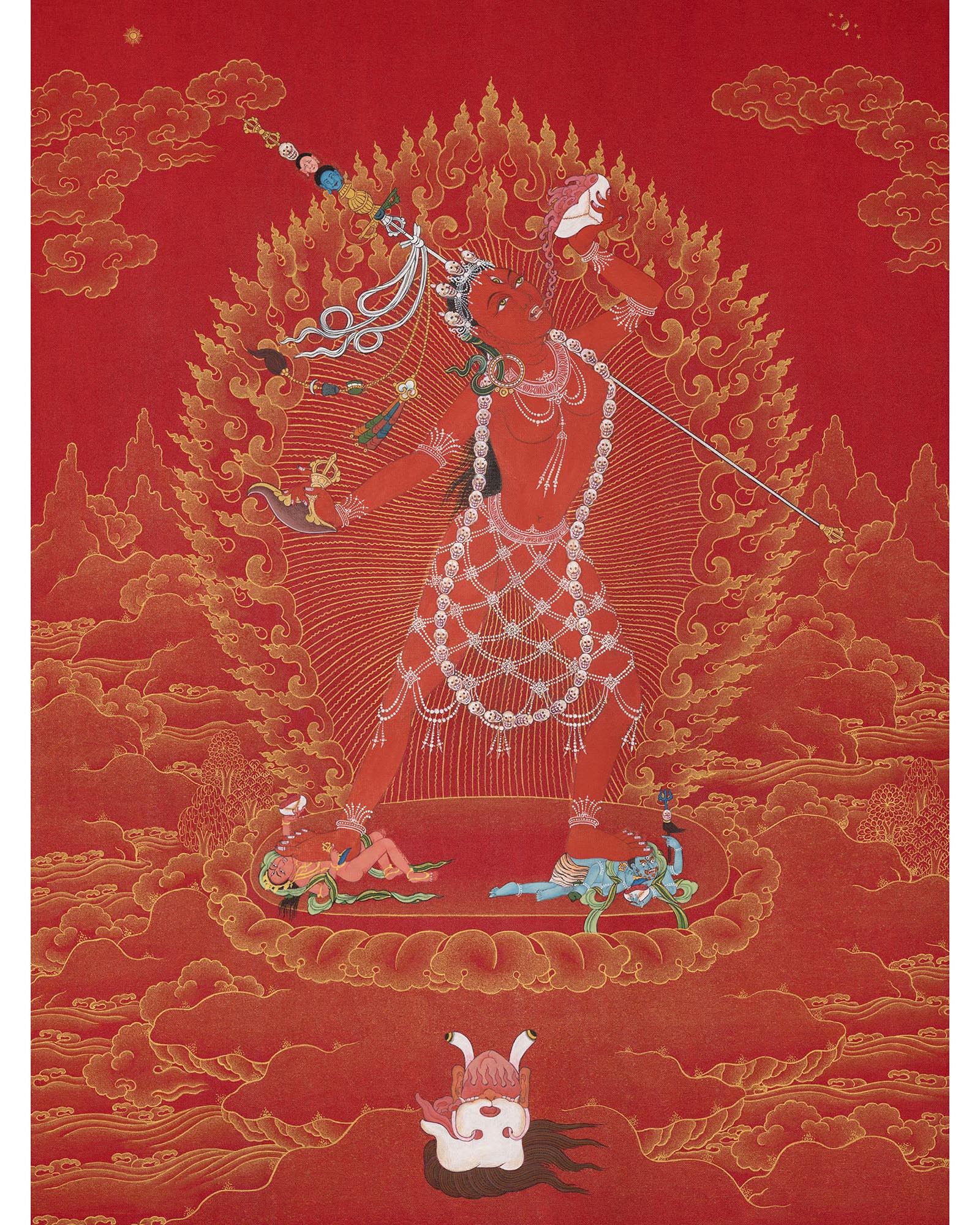 Vajrayogini Thangka | Handmade Tibetan Art | Dakini Painting