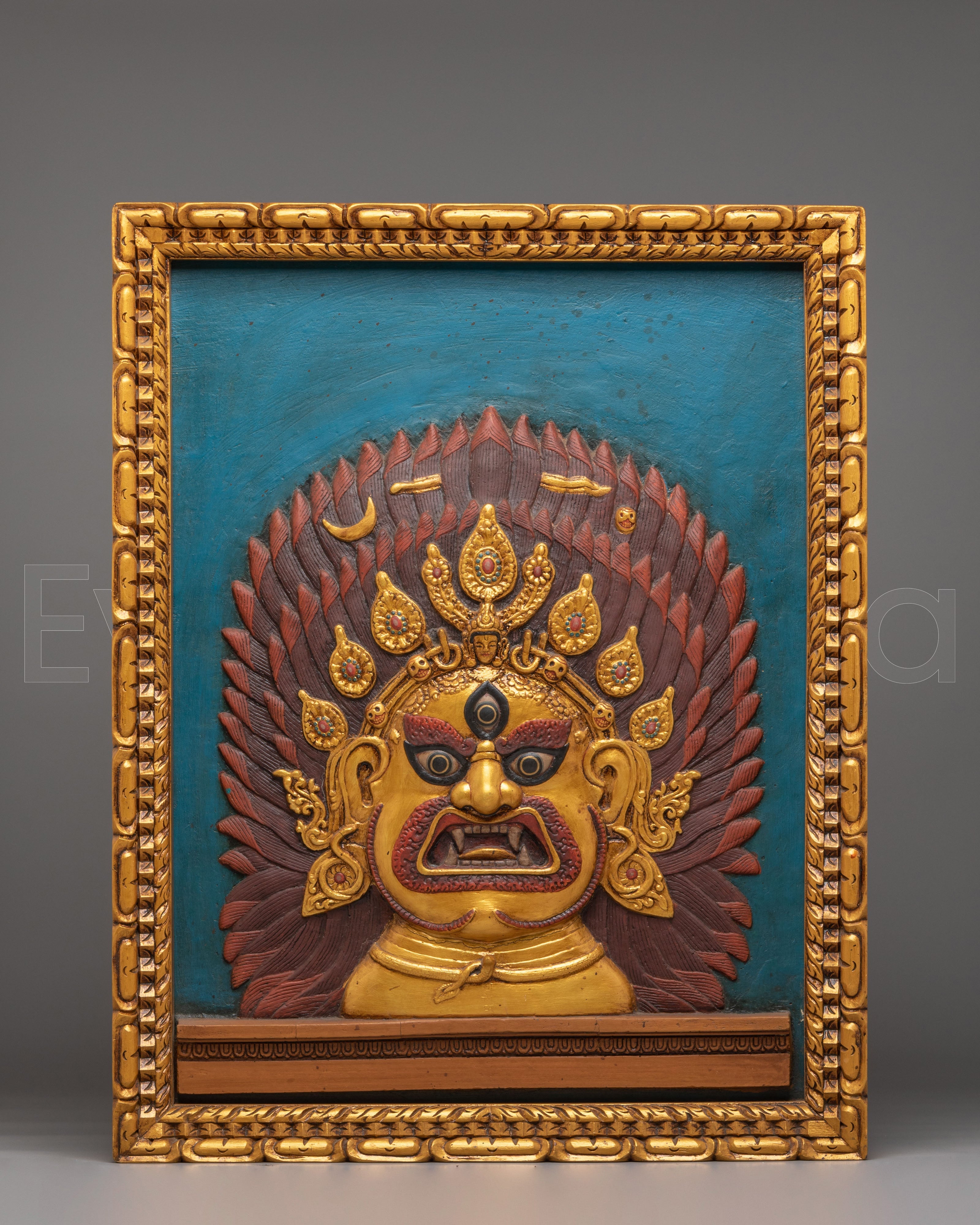Handcrafted Bhairava Wall Hanging