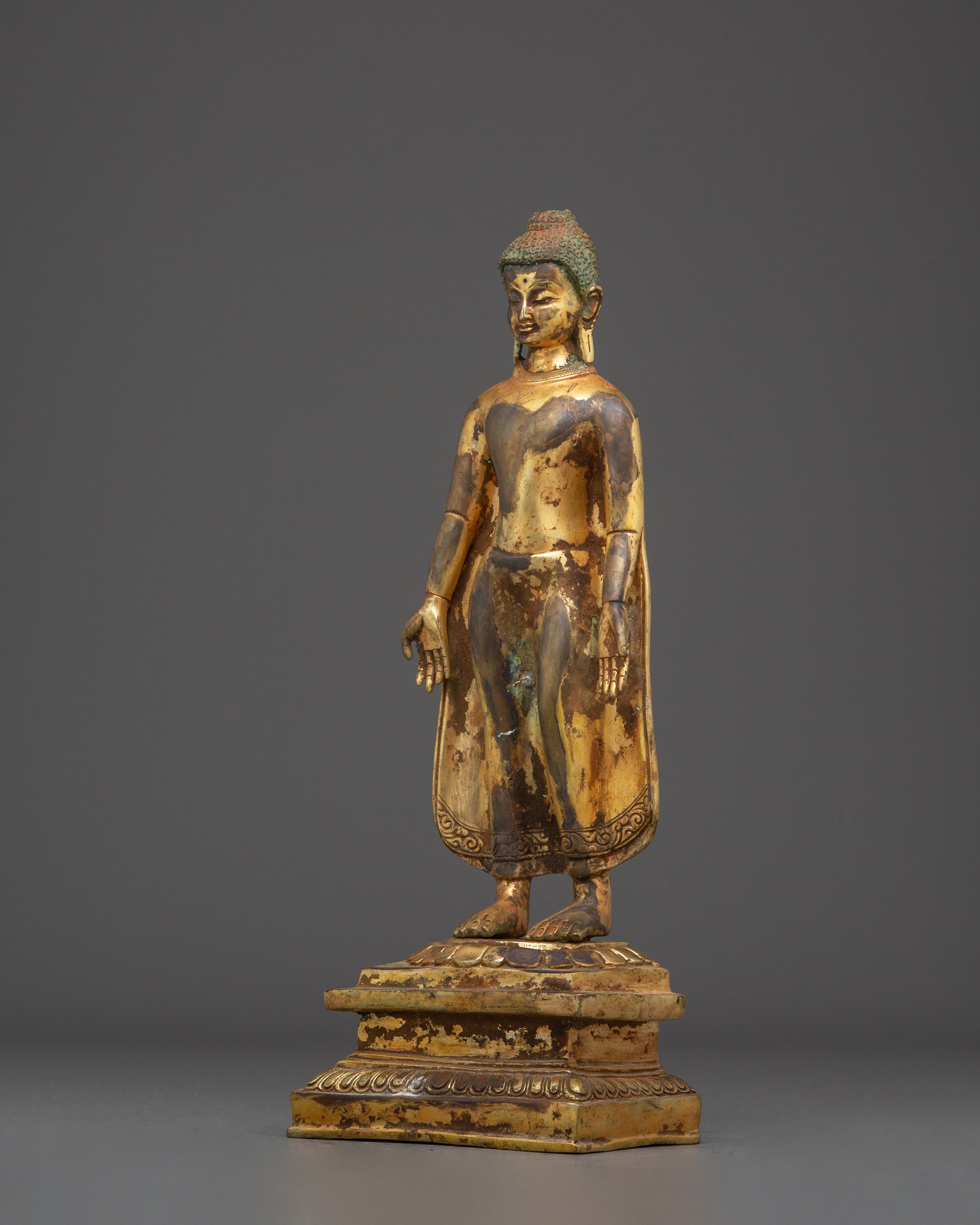 Handmade Maitreya Buddha Sculpture | Spiritual Buddha Figurine for Home Decor