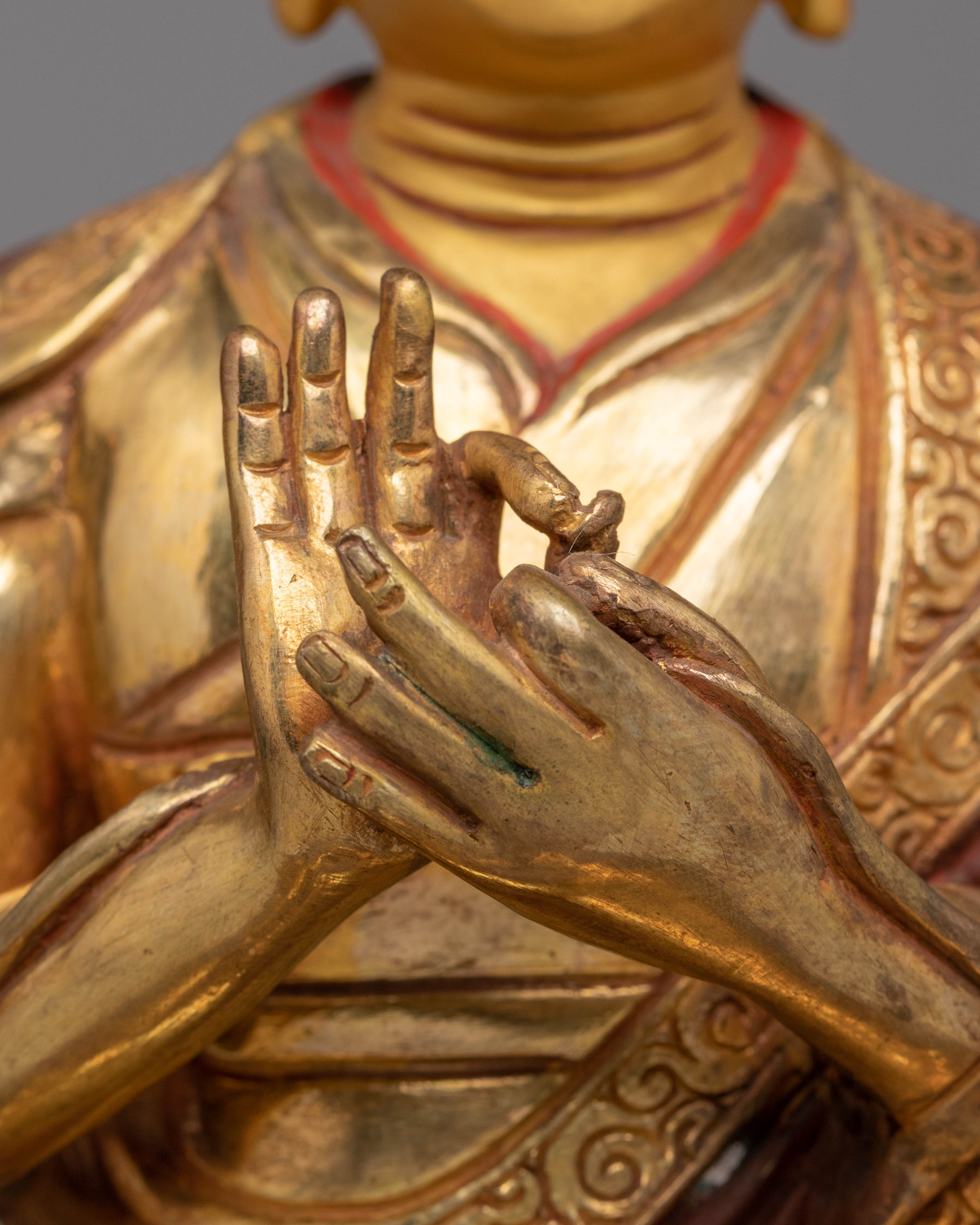 Buddhist Master Tsongkhapa Statue | Spiritual Home Decor