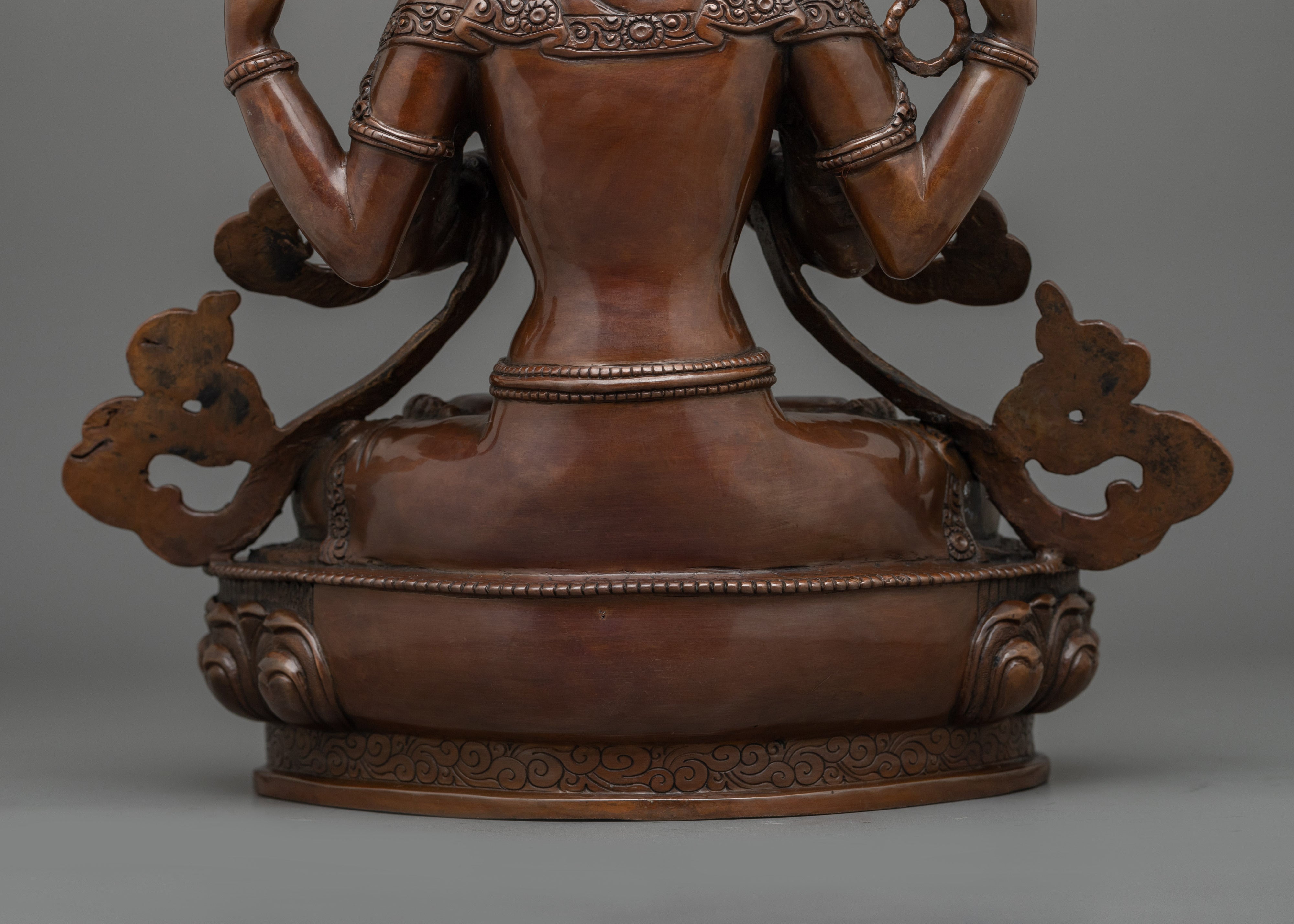 Himalayan Handmade Statue of Chenrezig | The Compassionate One