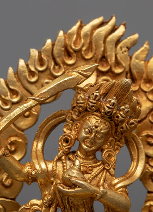Dancing Dakini Khadga Yogini Statue | Embrace Divine Energy and Freedom