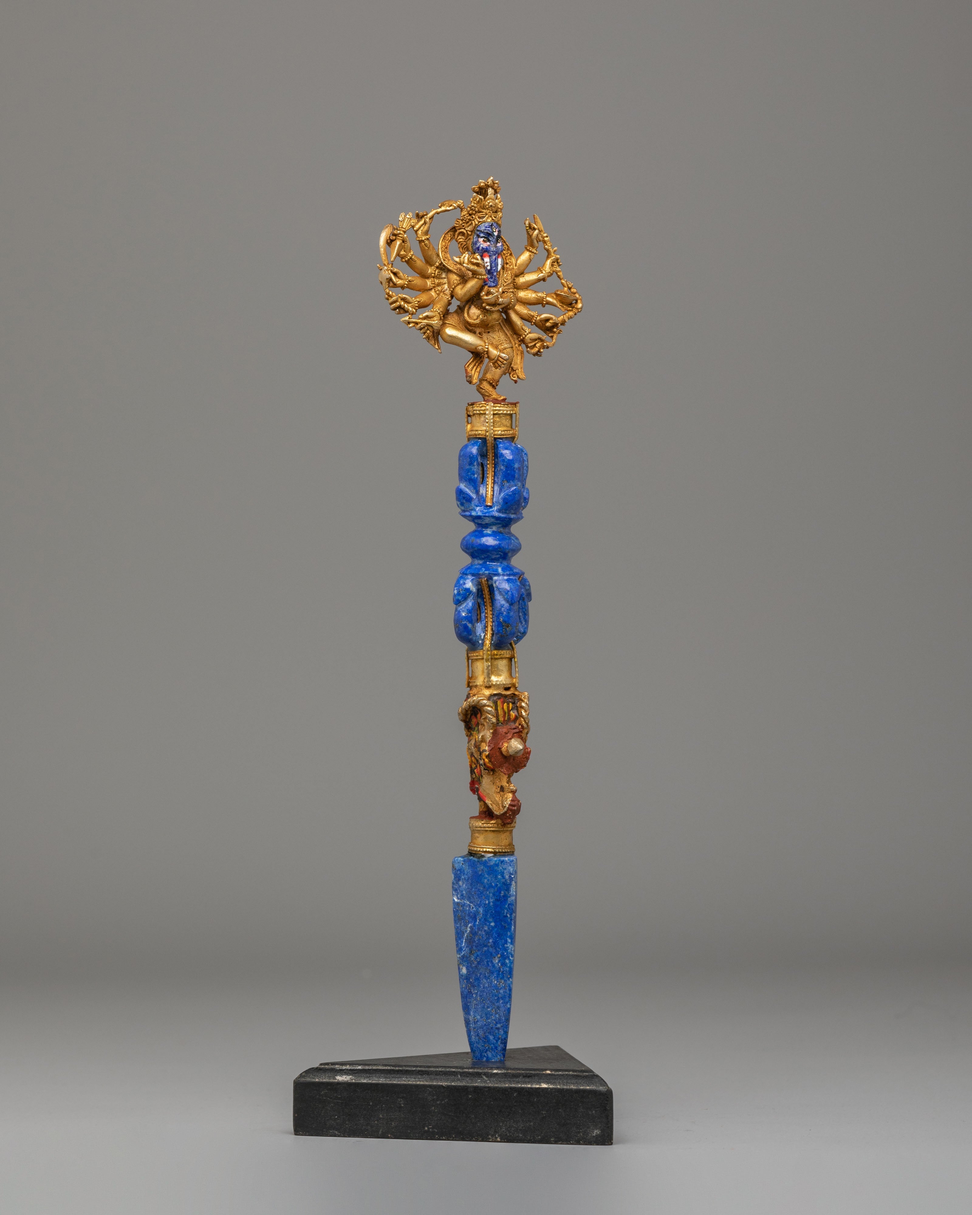 Sacred Maha Rakta Ganesh Phurba | Vajrayana Tantric Dagger