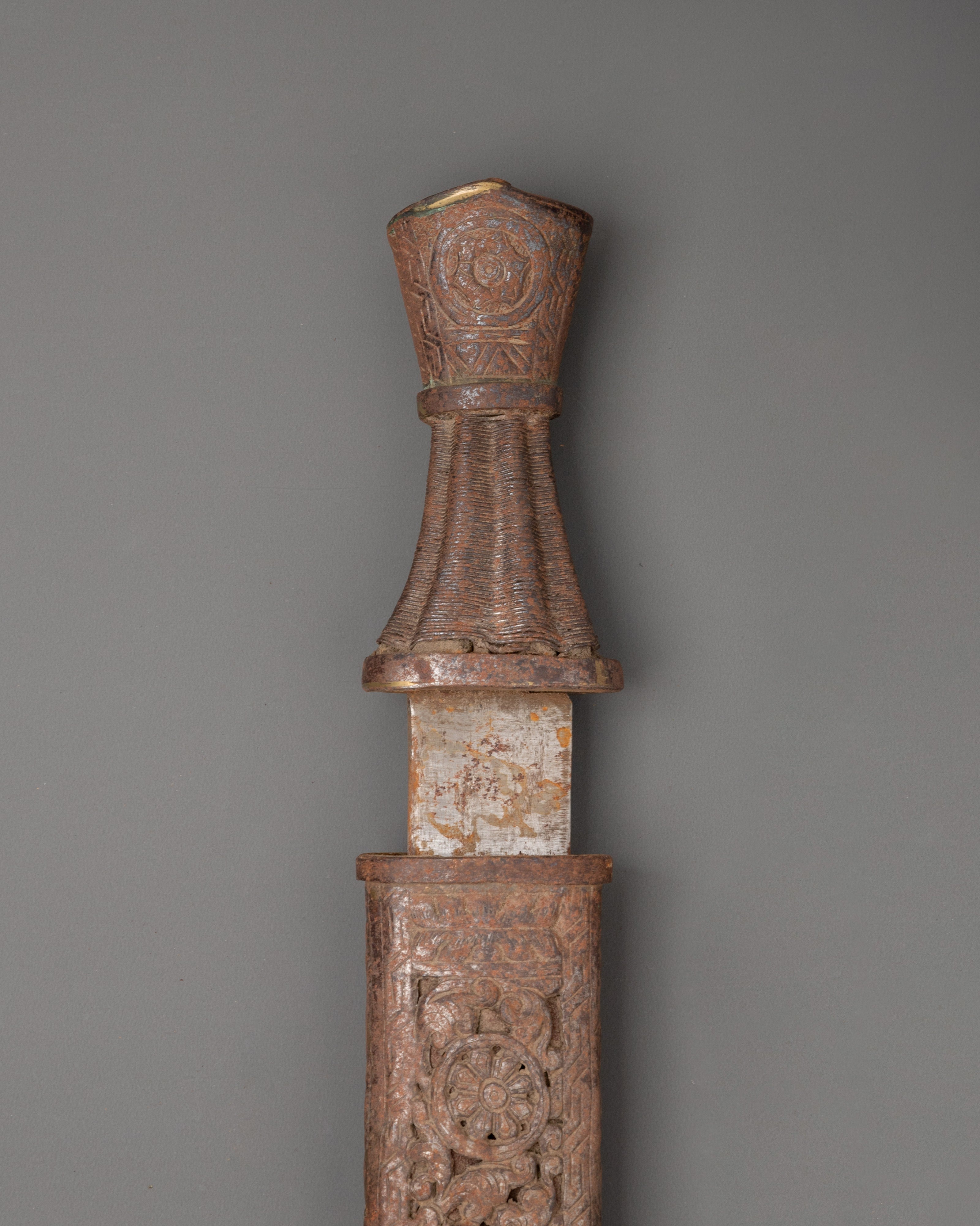 Antique Iron Sword | Handcrafted Collectible Blade