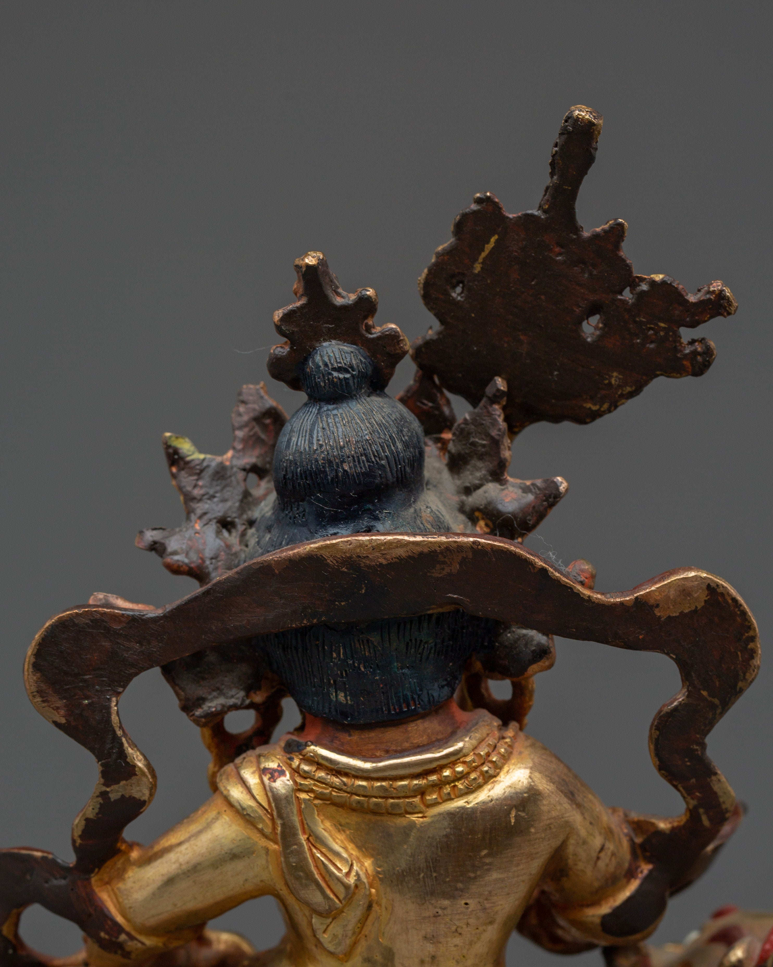 Gold-Plated Namtoshe | Tibetan Guardian of Wealth