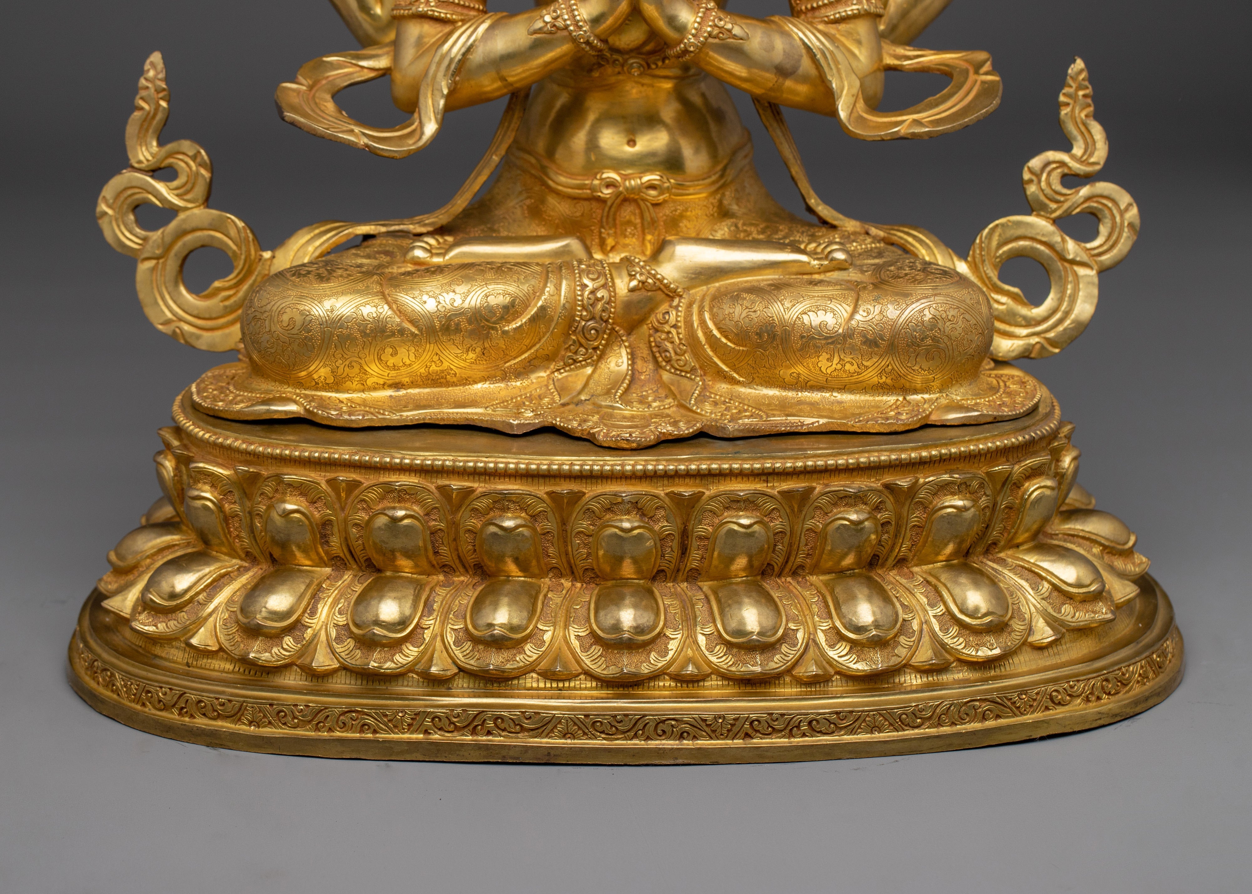 Handmade Tibetan Chenrezig | Avalokiteshvara Statue