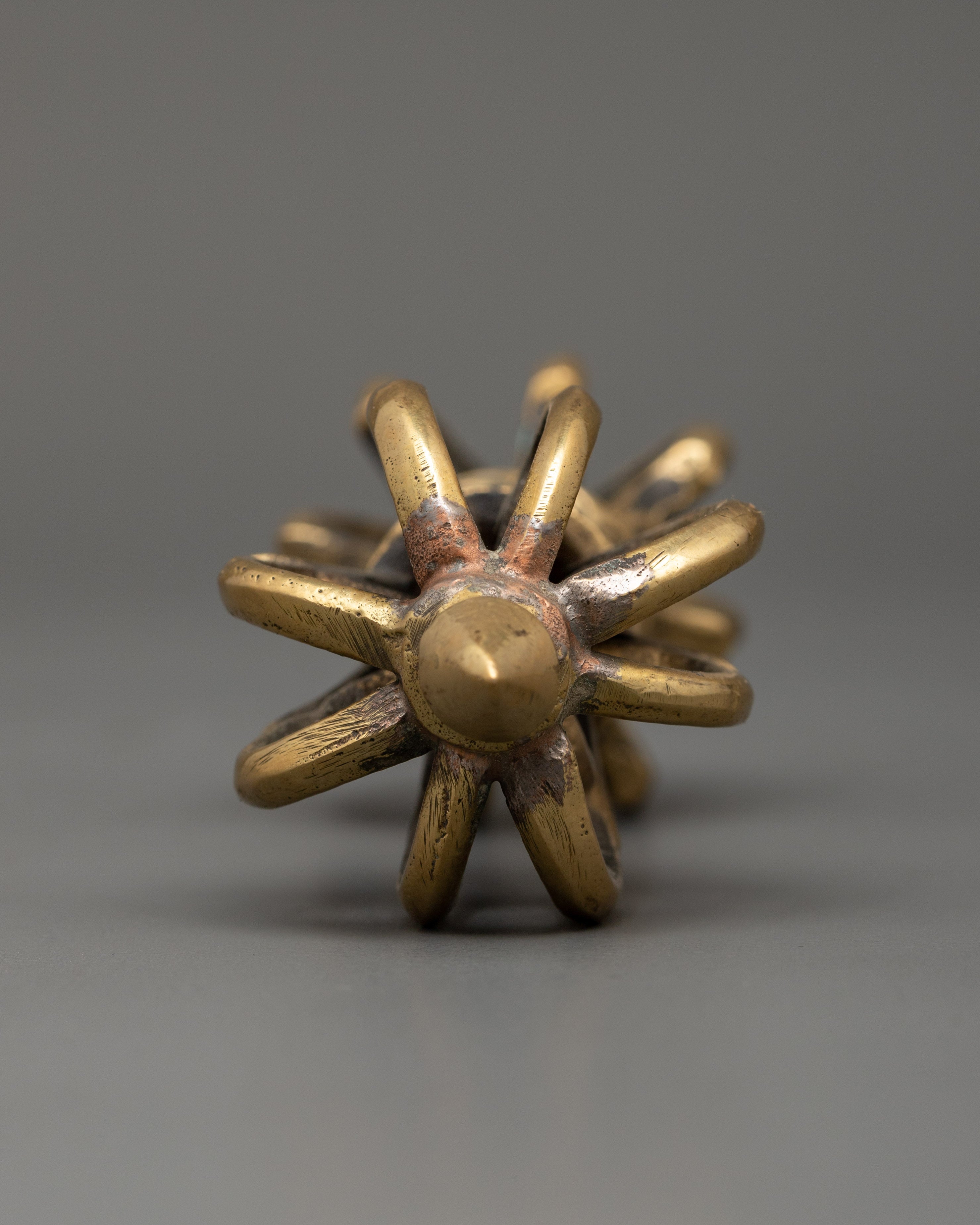 Brass Vajra for Altar | Enlightenment Symbol