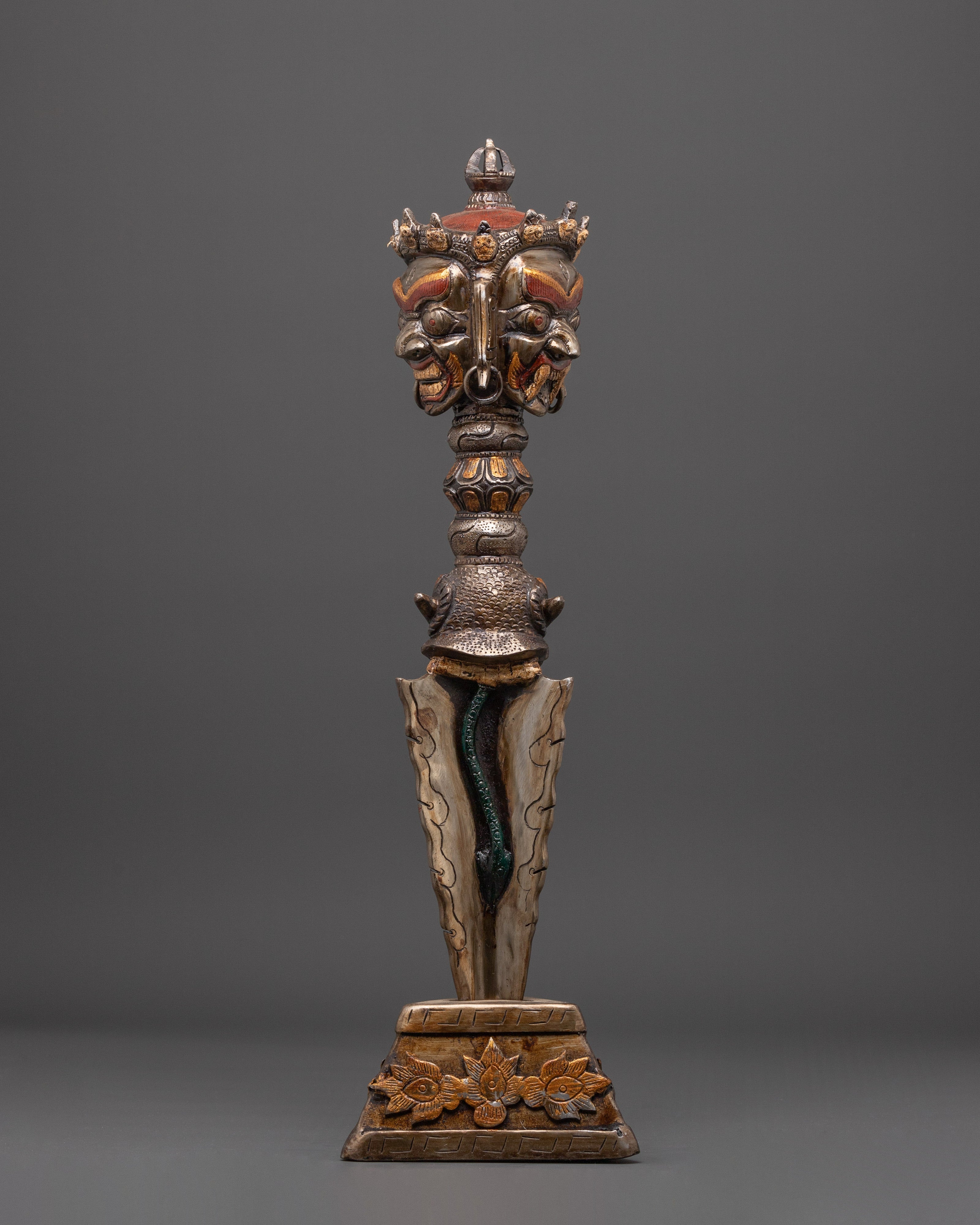 Spiritual protection Phurba | Handcrafted Iron Dagger