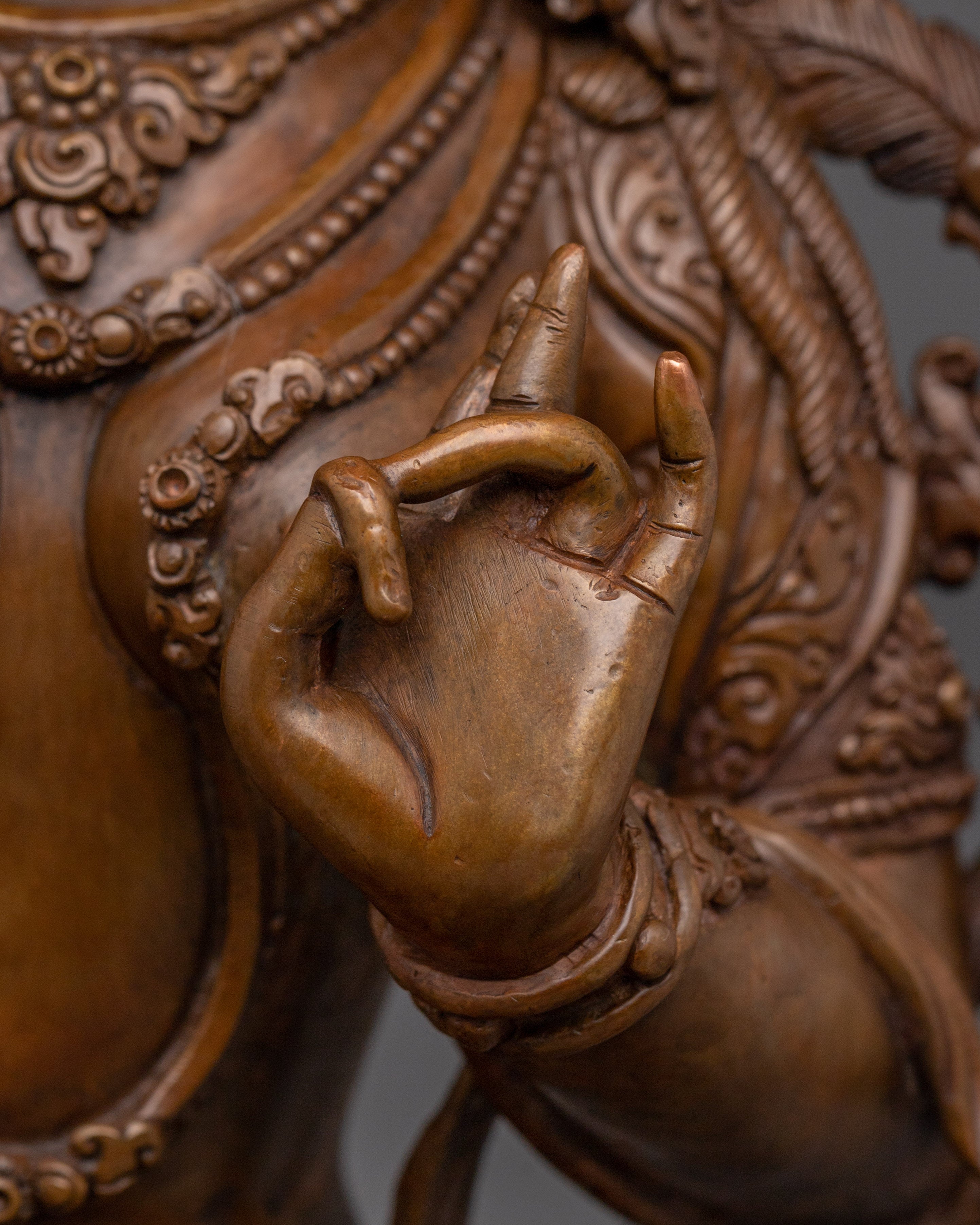 Green Tara Compassion Deity for Protection | Decor for Meditation & Spiritual Space