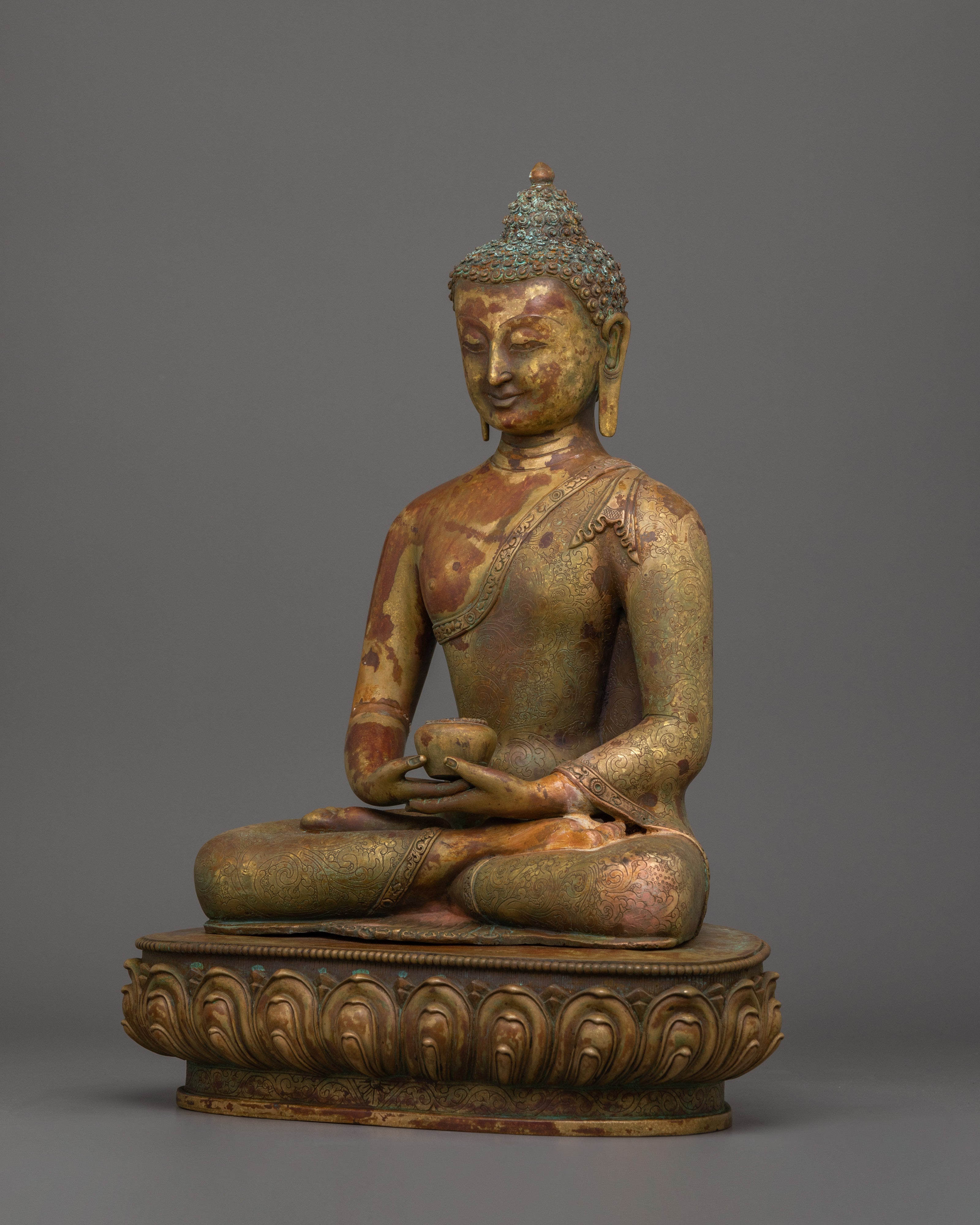 Handmade Statue of Amitabha Buddha Infinite Light | The Buddha of Immeasurable Life